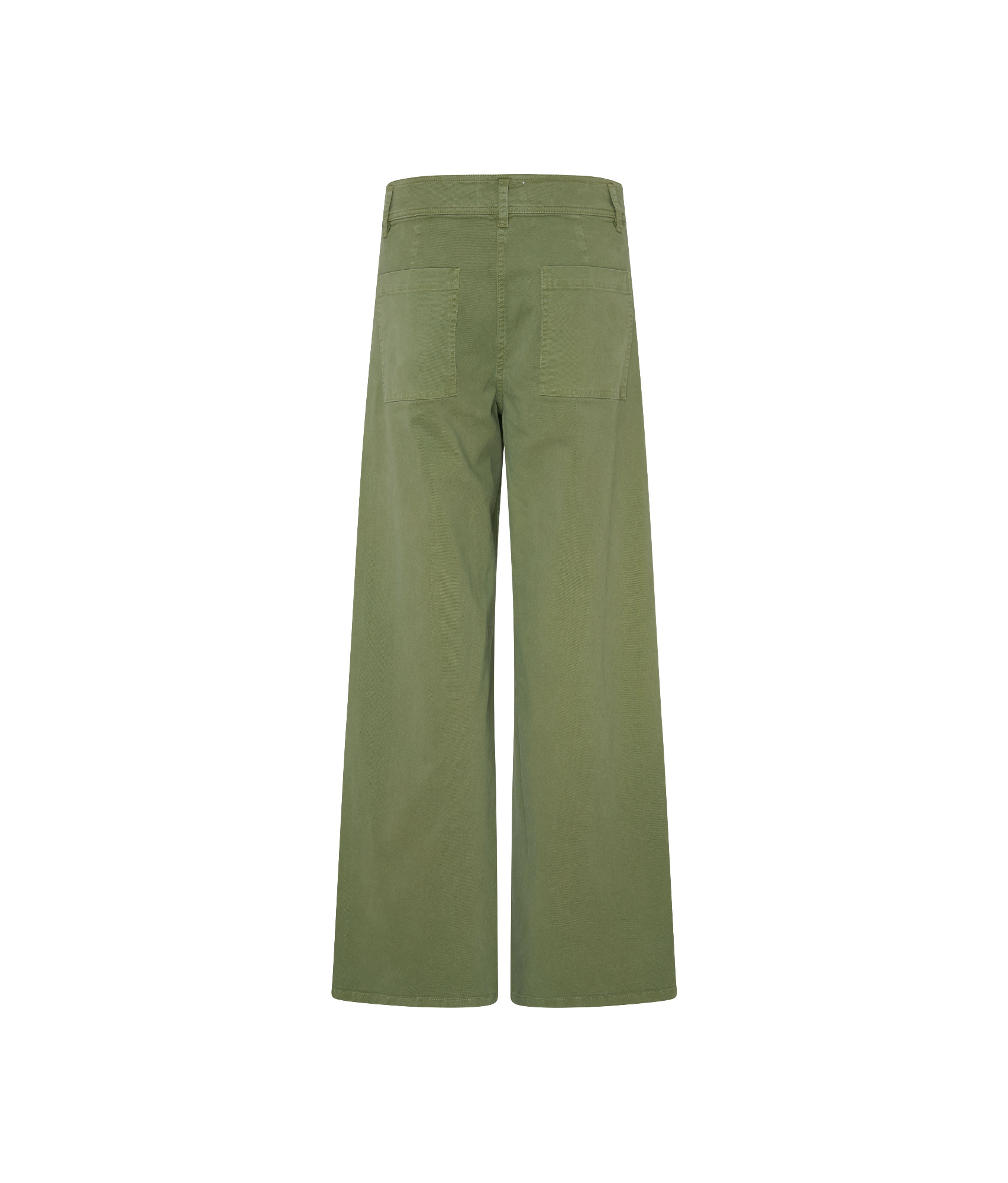 Nili Lotan Megan Wide Pants In Green