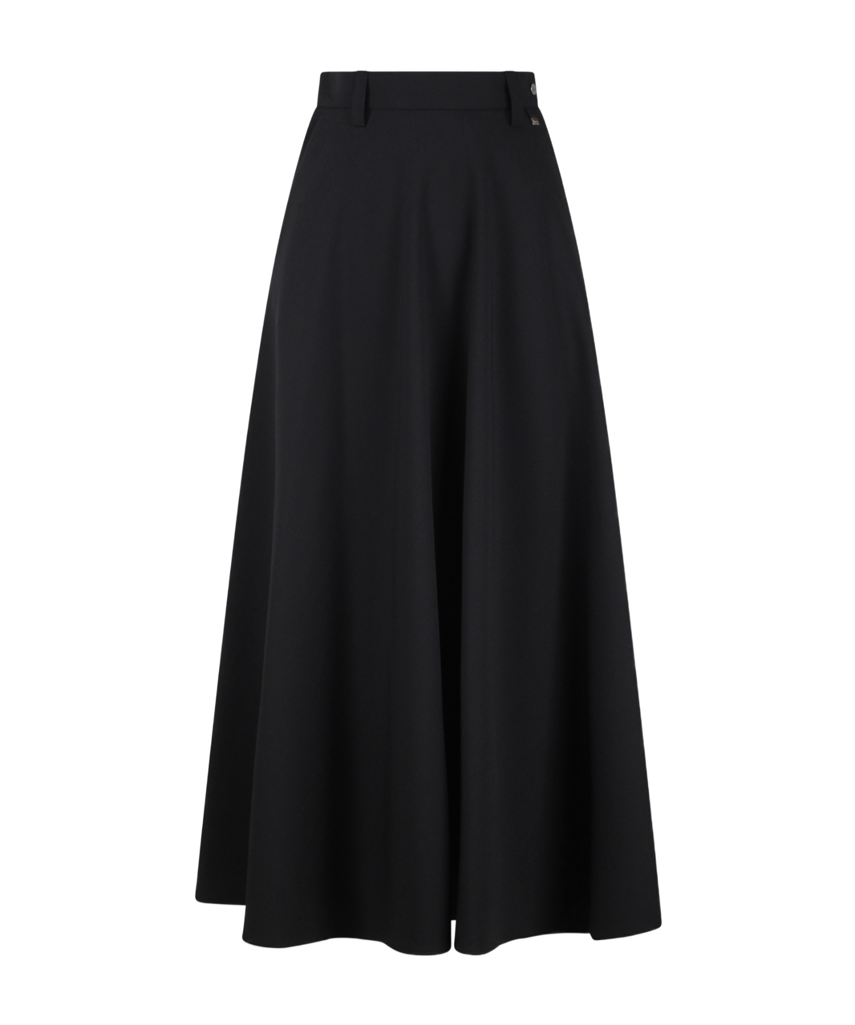 Herno A-line Midi Skirt In Black