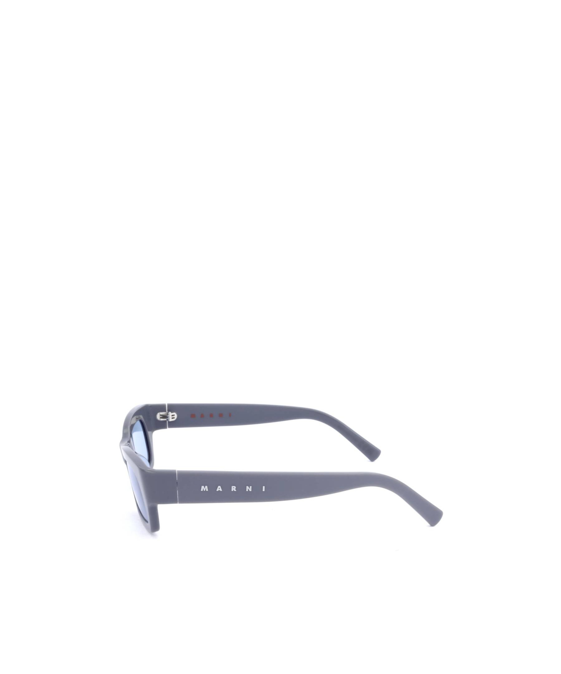 Marni Geometric Frame Sunglasses In Blue