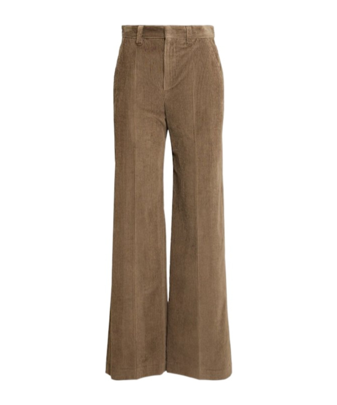 Brunello Cucinelli Cotton Corduroy Pants In Multi