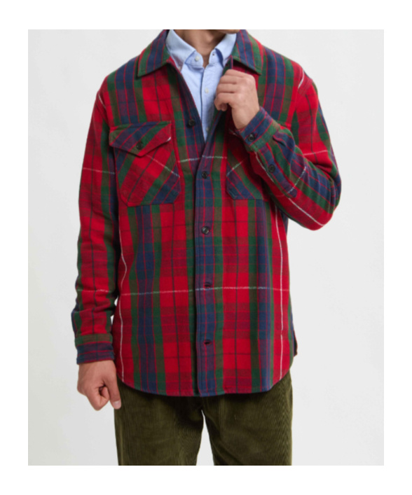 Baracuta Plaid Cotton Shirt In Multi