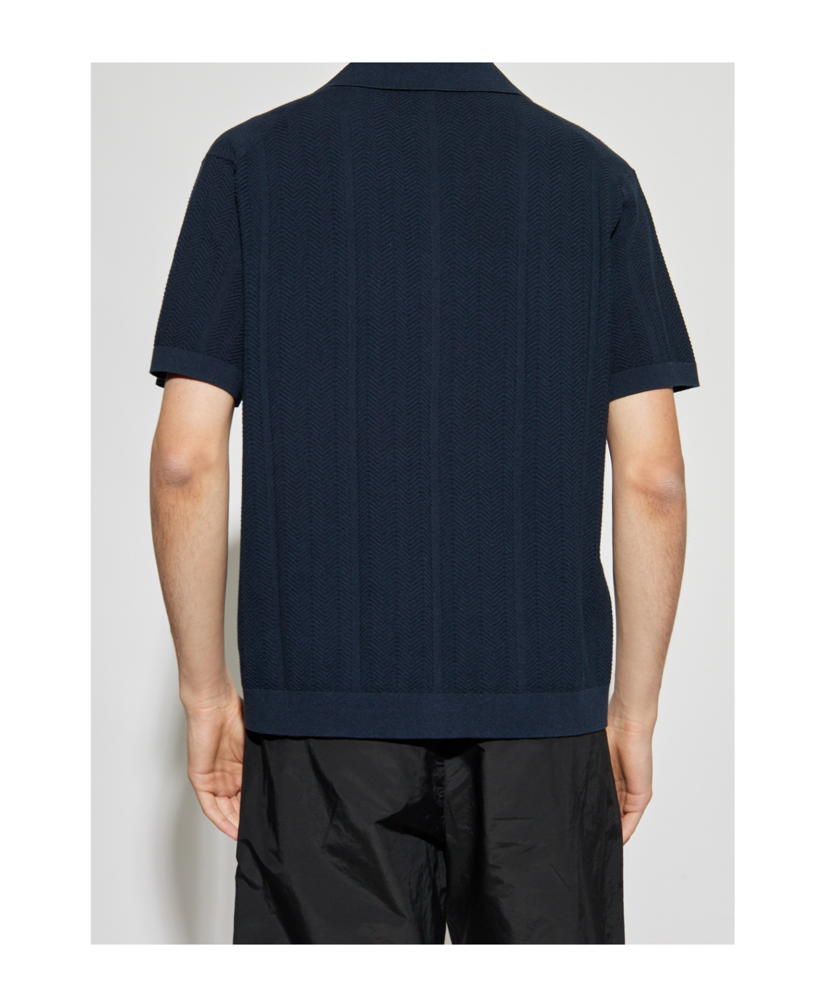 Theory Textured Short-sleeve Cardigan
