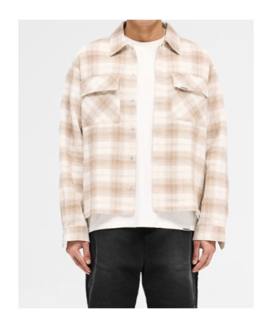 Represent Surchemise En Flanelle Waffle In Multi