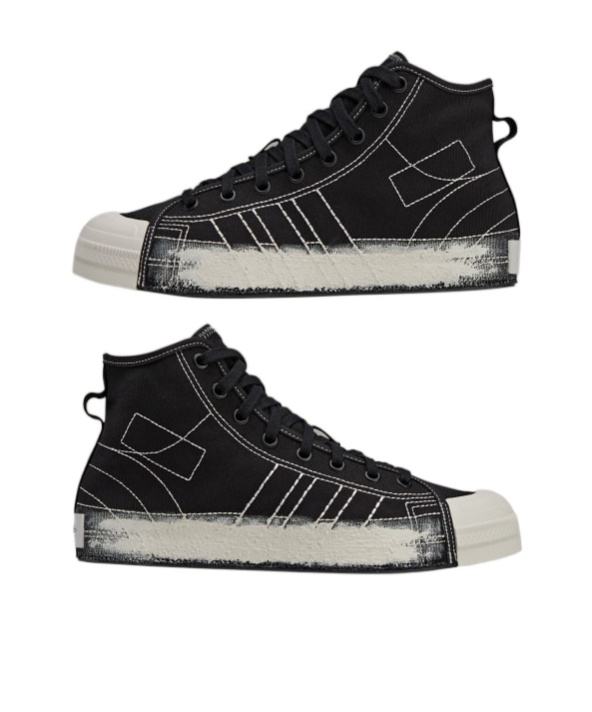 Y-3 NIZZA HI SNEAKERS
