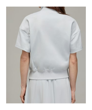 Y-3 3-stripes Short Sleeve Track Top In White