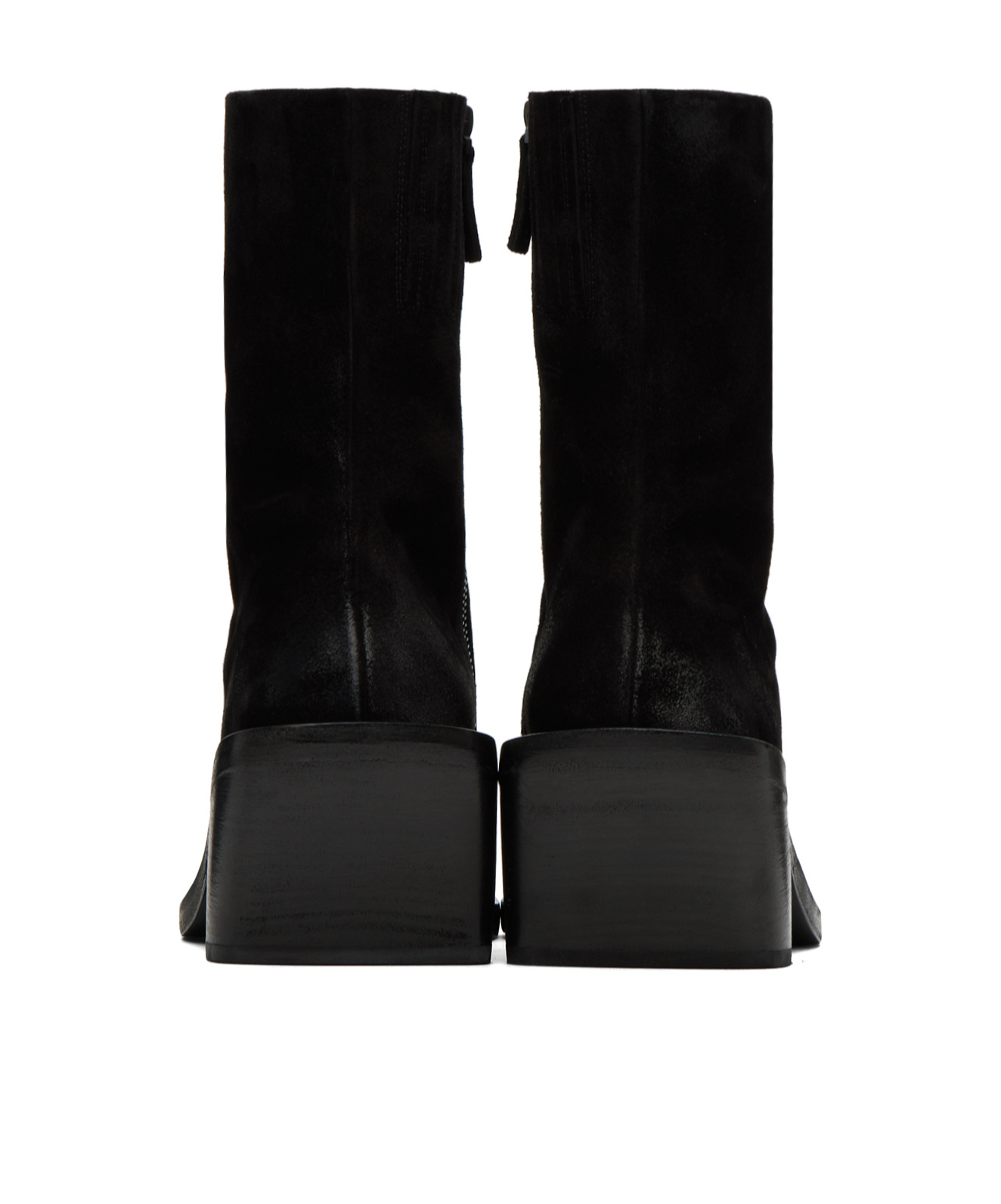 Marsèll Gessetto 90mm Point-toe Leather Ankle Boots In Black