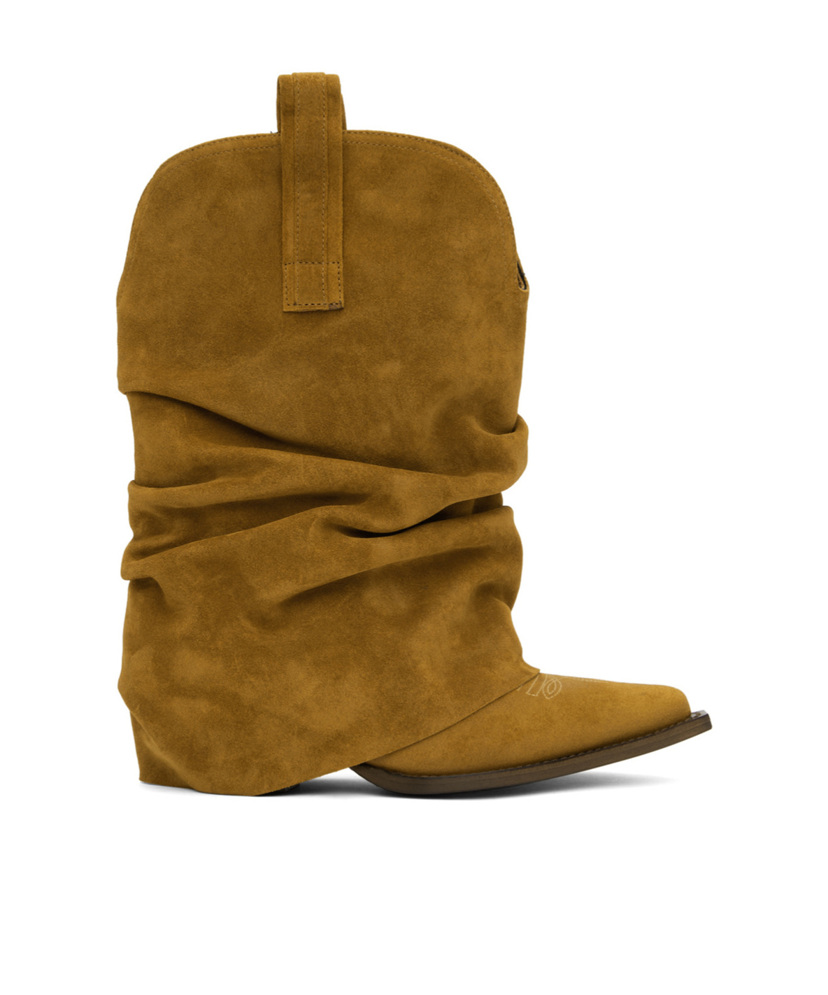 R13 Brown Low Rider Cowboy Boots