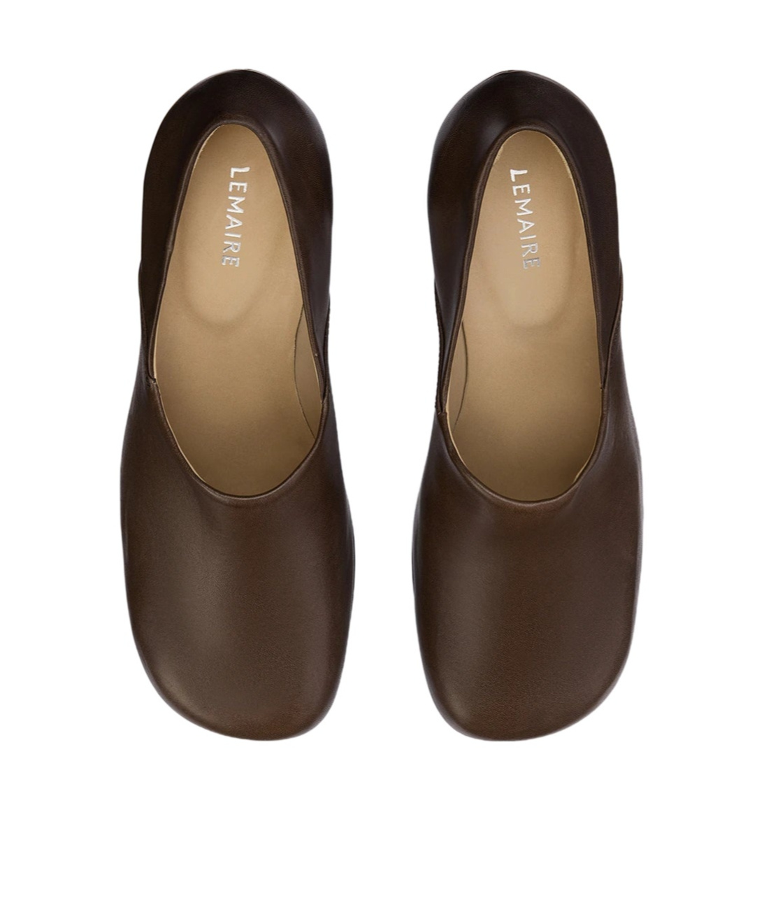 Lemaire Thick Heels In Brown