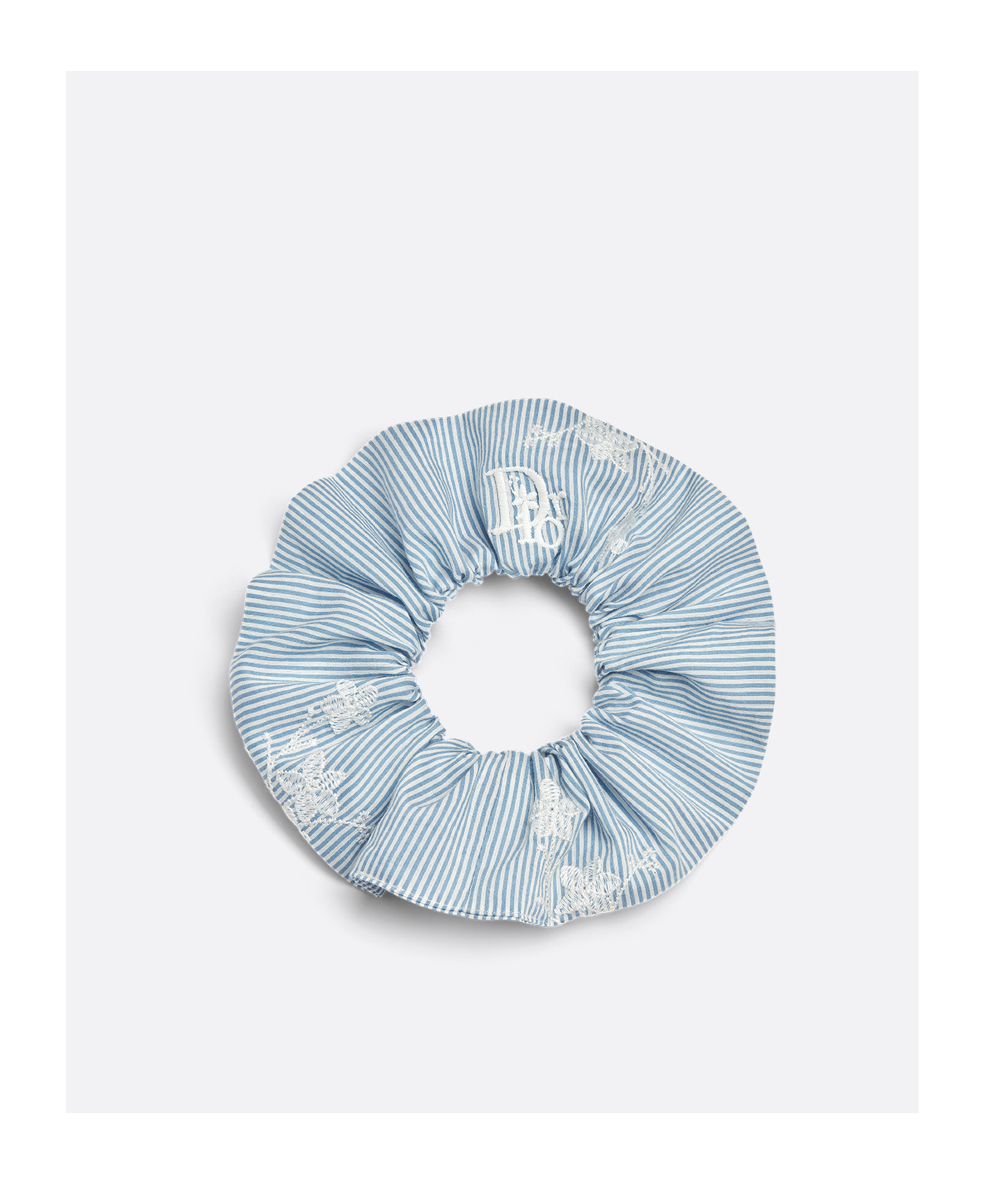 Dior Elastic Hair Band Set In Blue