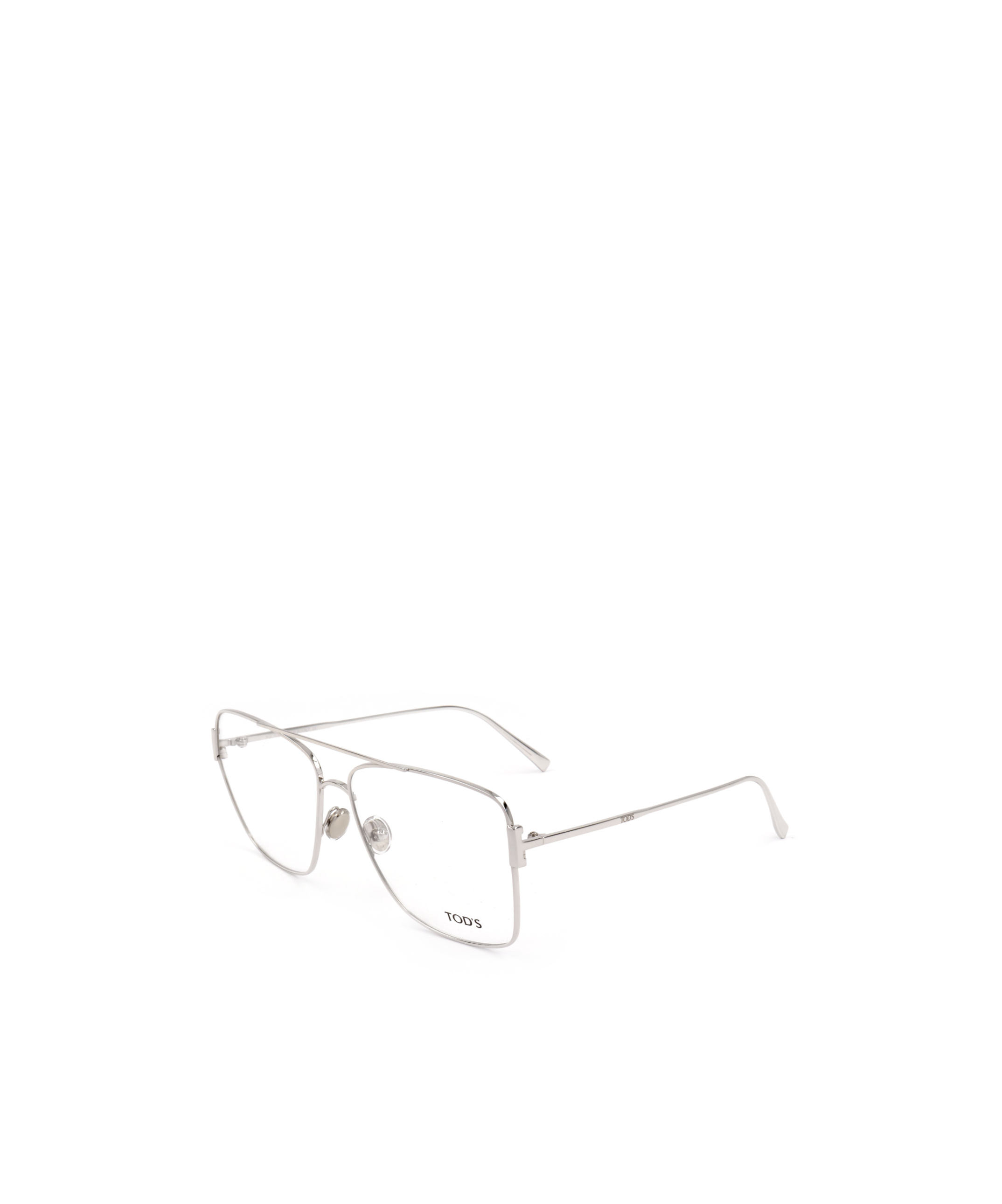 Tod's Geometrically Framed Flat Mirror In White