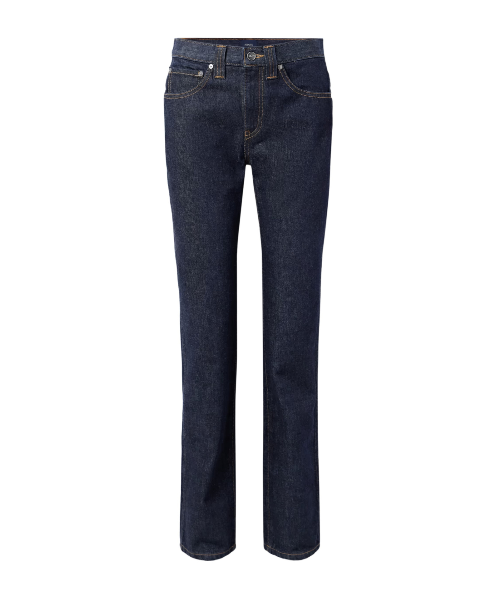 Khaite Farley High-rise Straight-leg Jeans In Blue