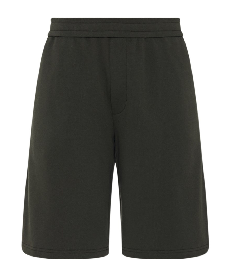 The Row Elastic Waist Shorts In Green