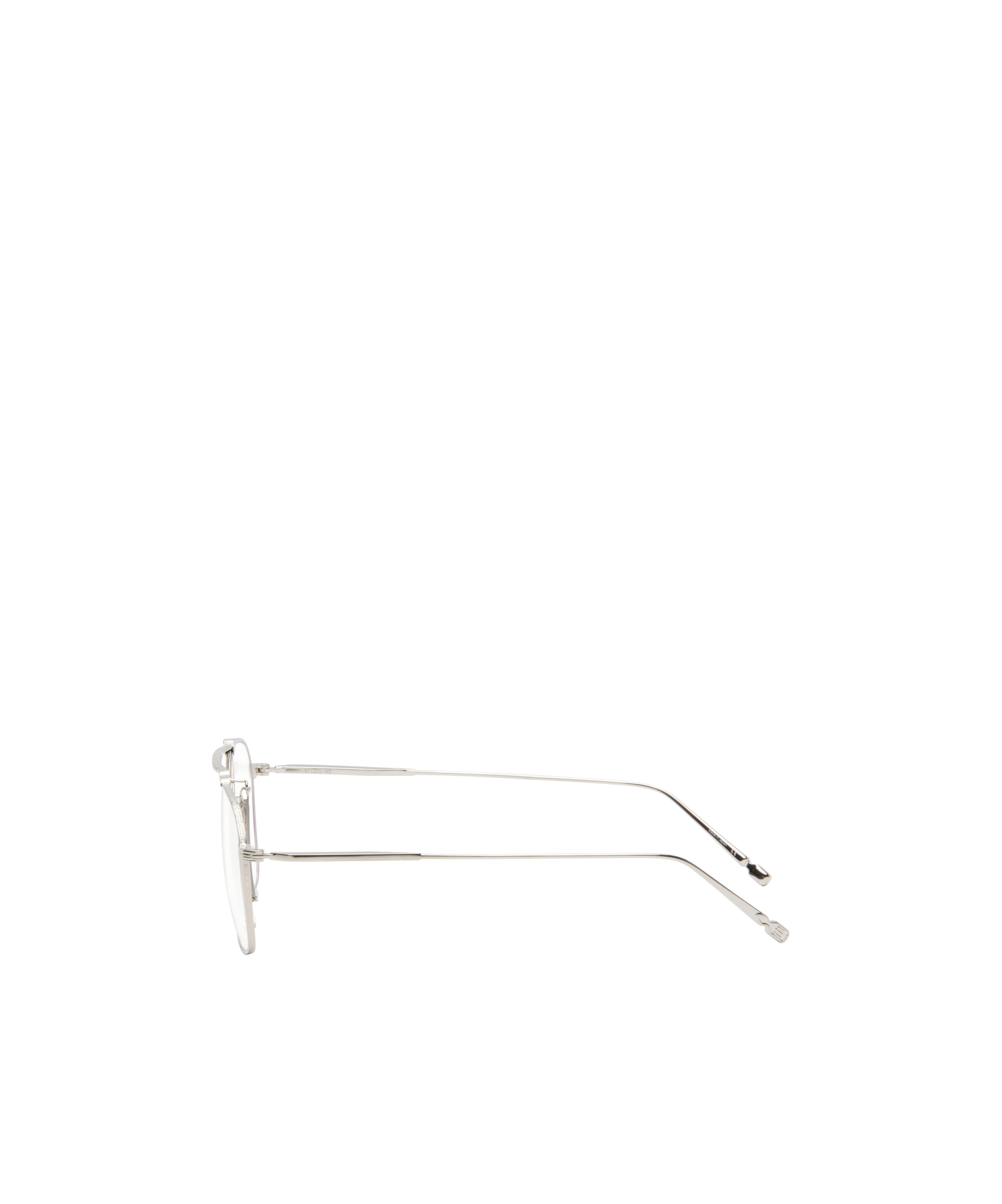Matsuda Logo Plain Glasses In White