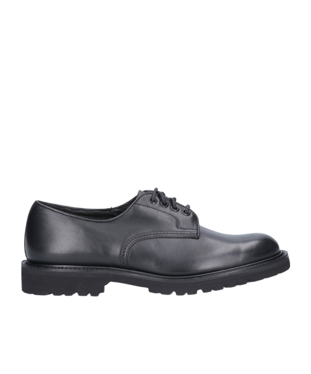 Tricker's Daniel Lace-up Loafers In Black
