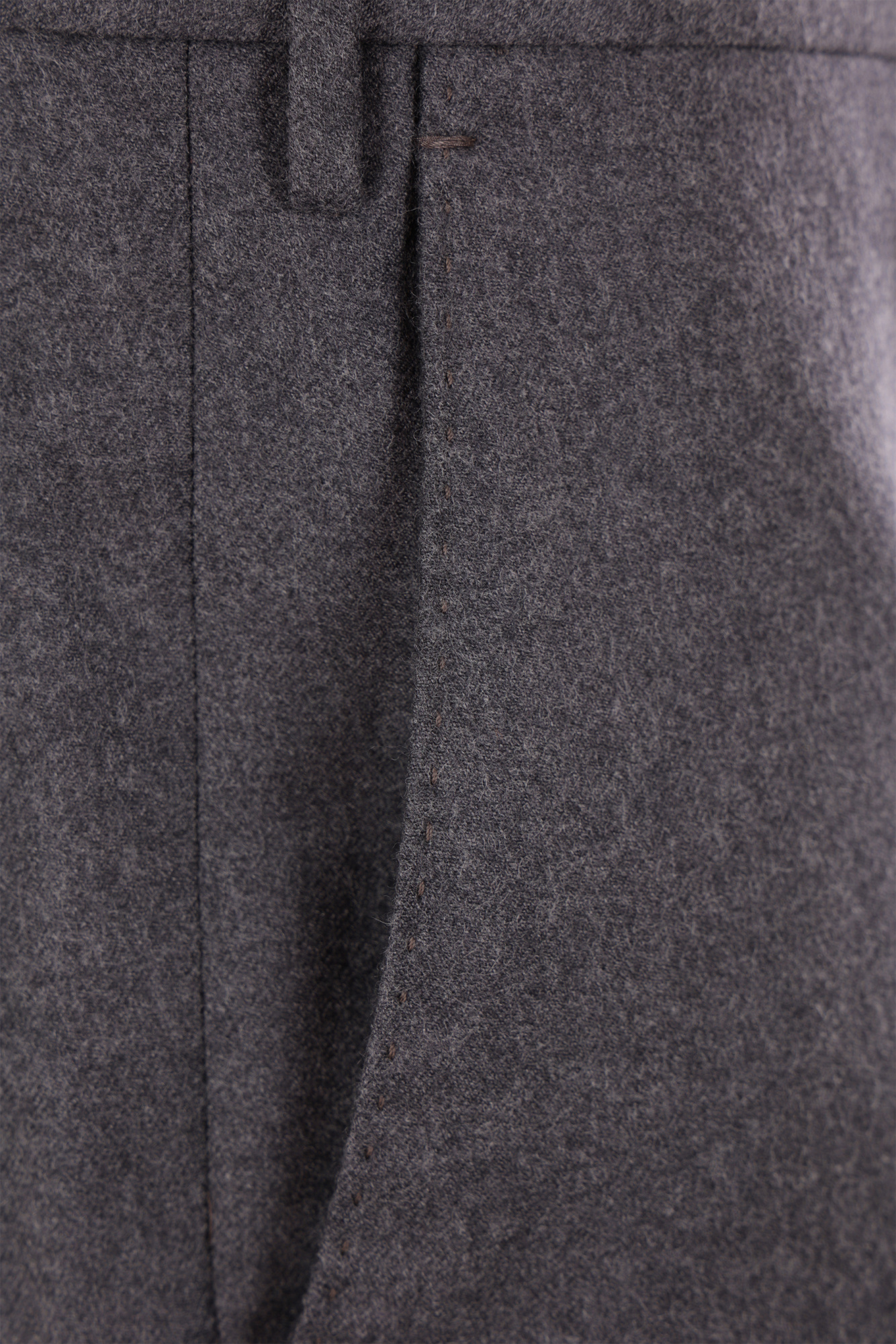 Incotex Tailored Wool Trousers In Black