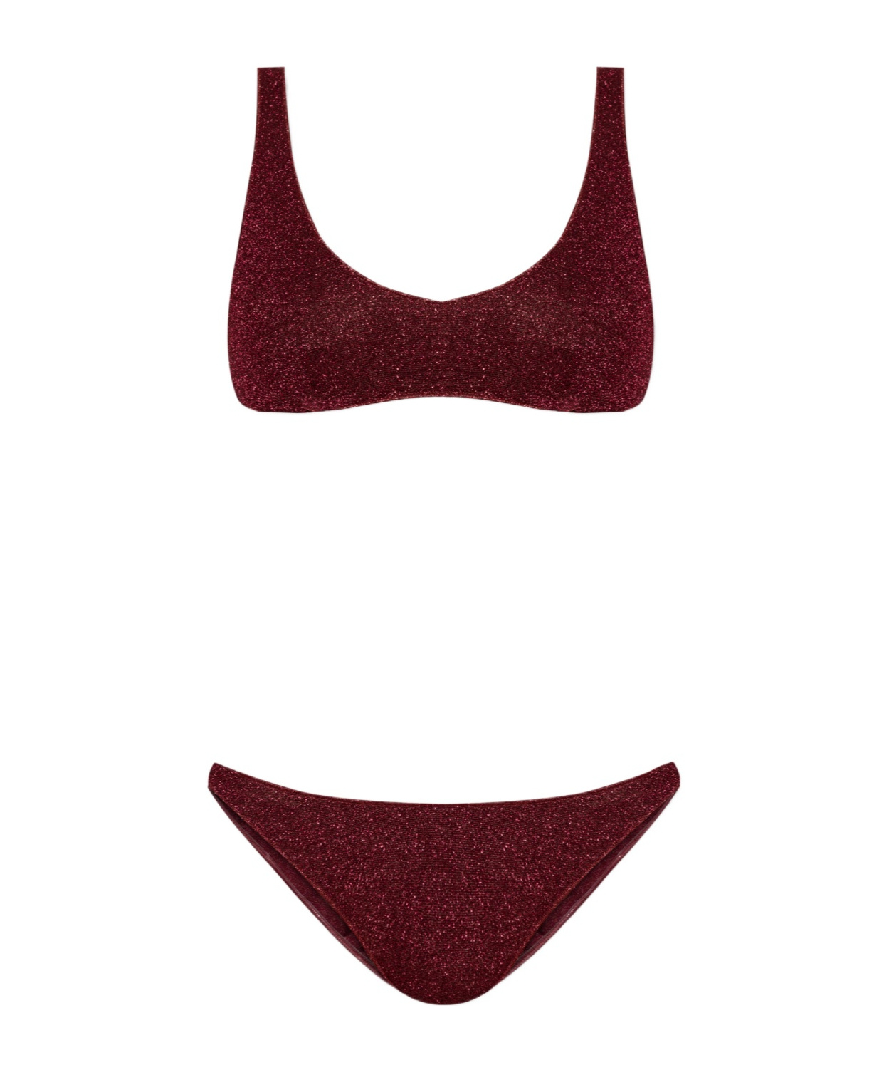 Shop Oseree Wide Strap Two Piece Swimsuit