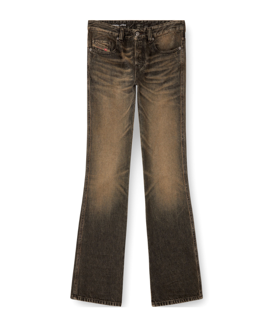 Diesel Bootcut Jeans 1998 D-buck 007ax In Black