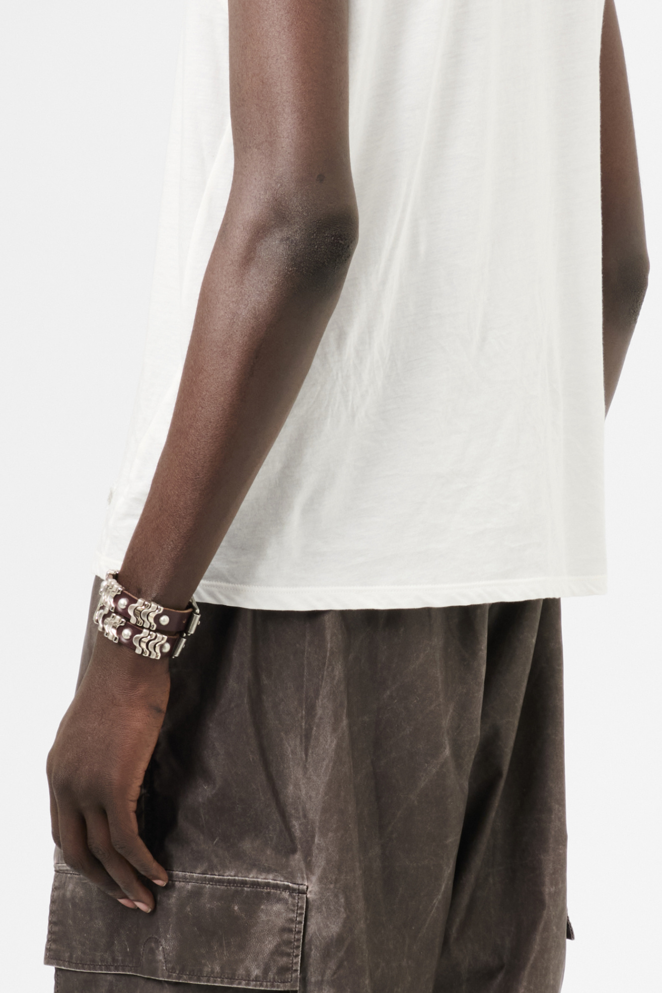 Our Legacy Round-neck Vest In White