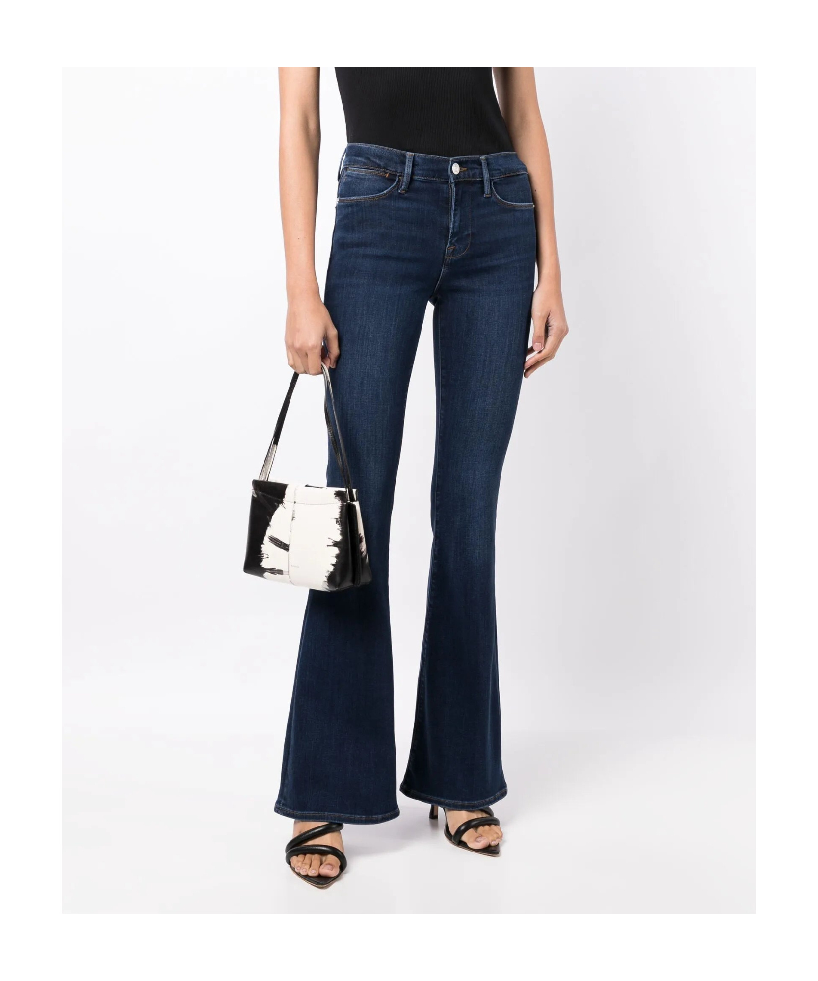 Frame Jeans With Belt Loops