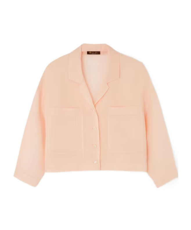 Loro Piana Nika Shirt In Pink