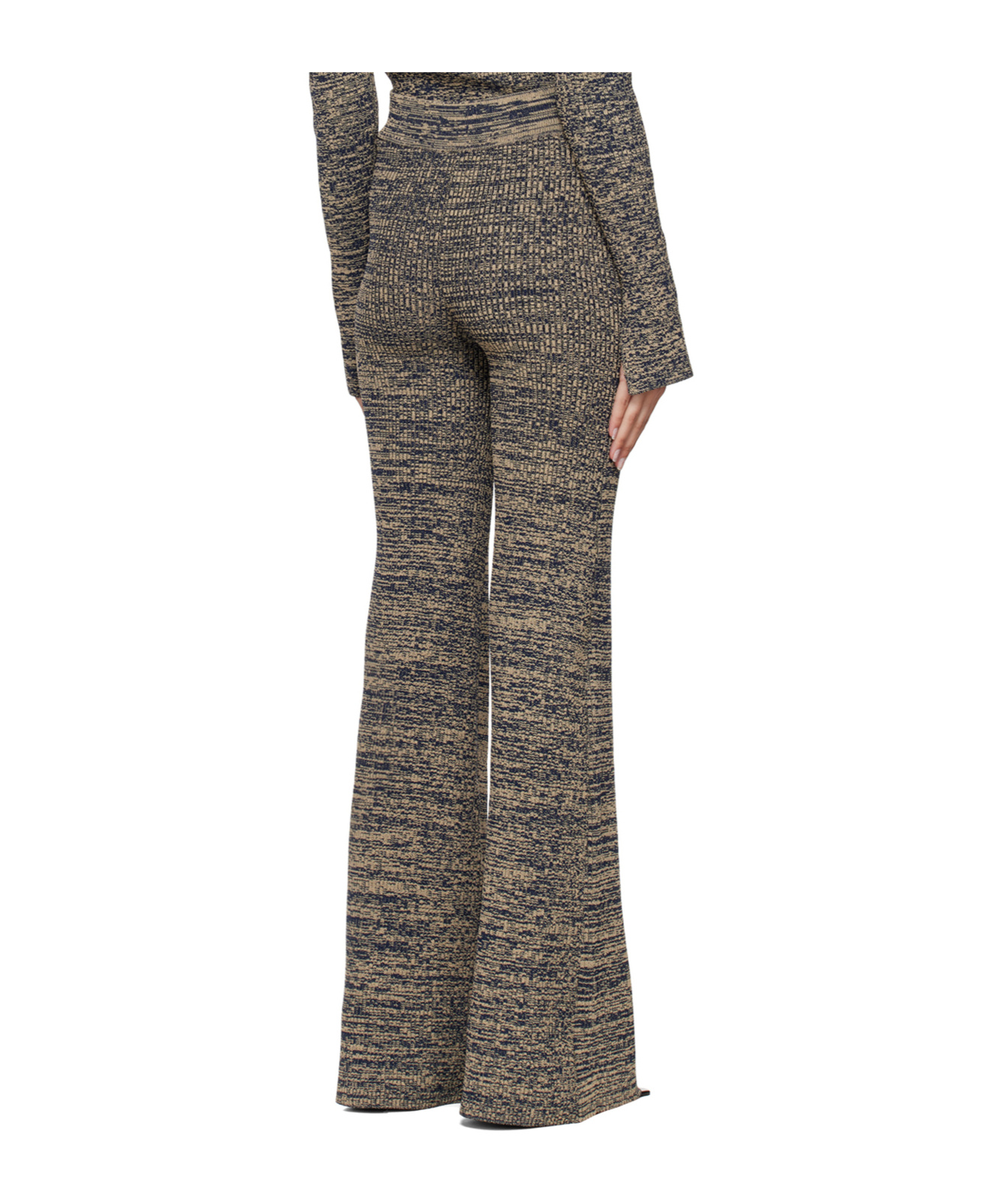 Remain Birger Christensen Soleima Straight-leg Knitted Trousers In Multicolor