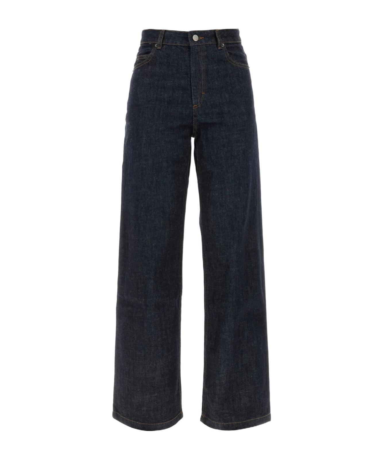 Soeur Belt Loop Jeans In Black