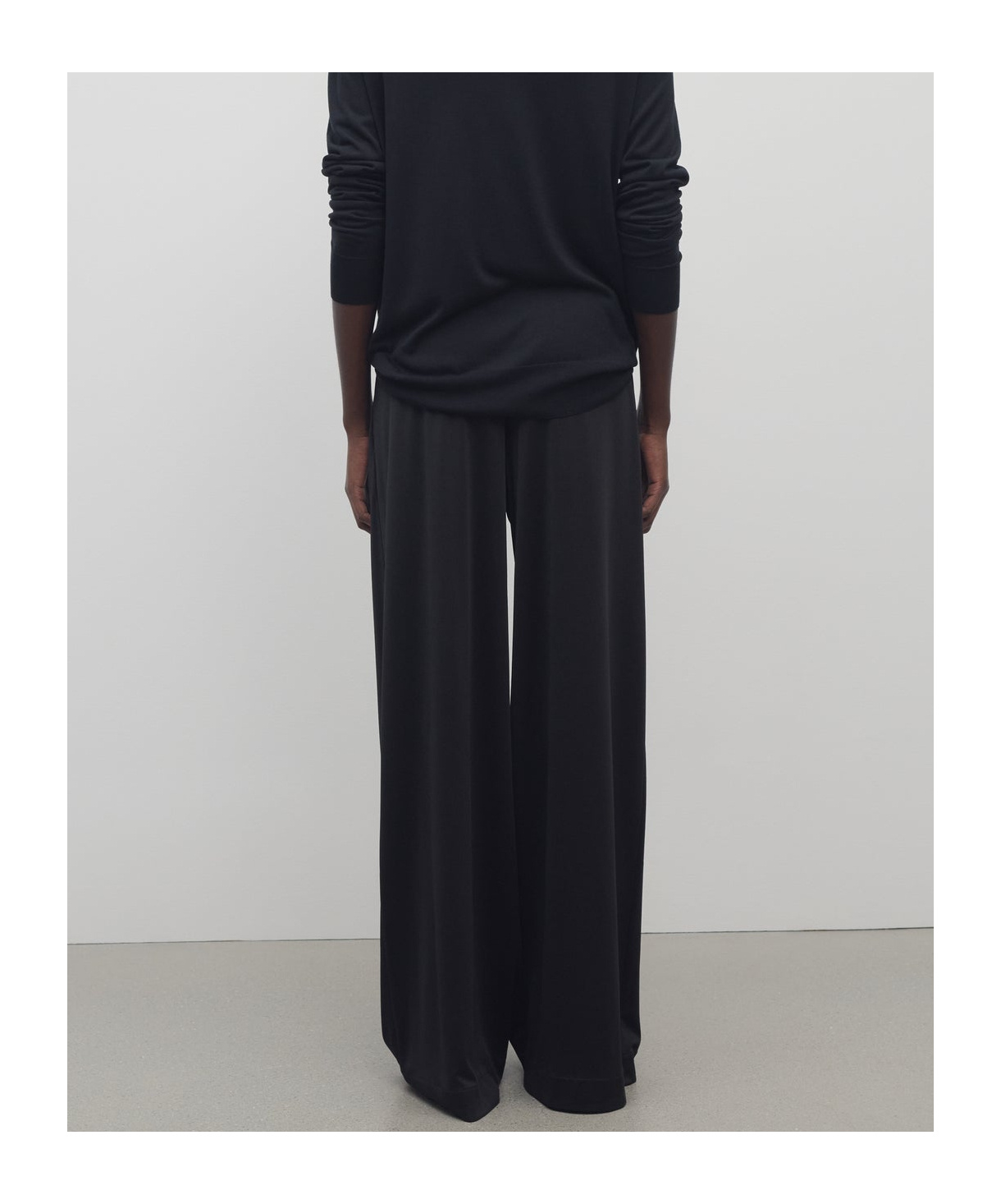 The Row Bellana Pant In Silk And Viscose In Animal Print