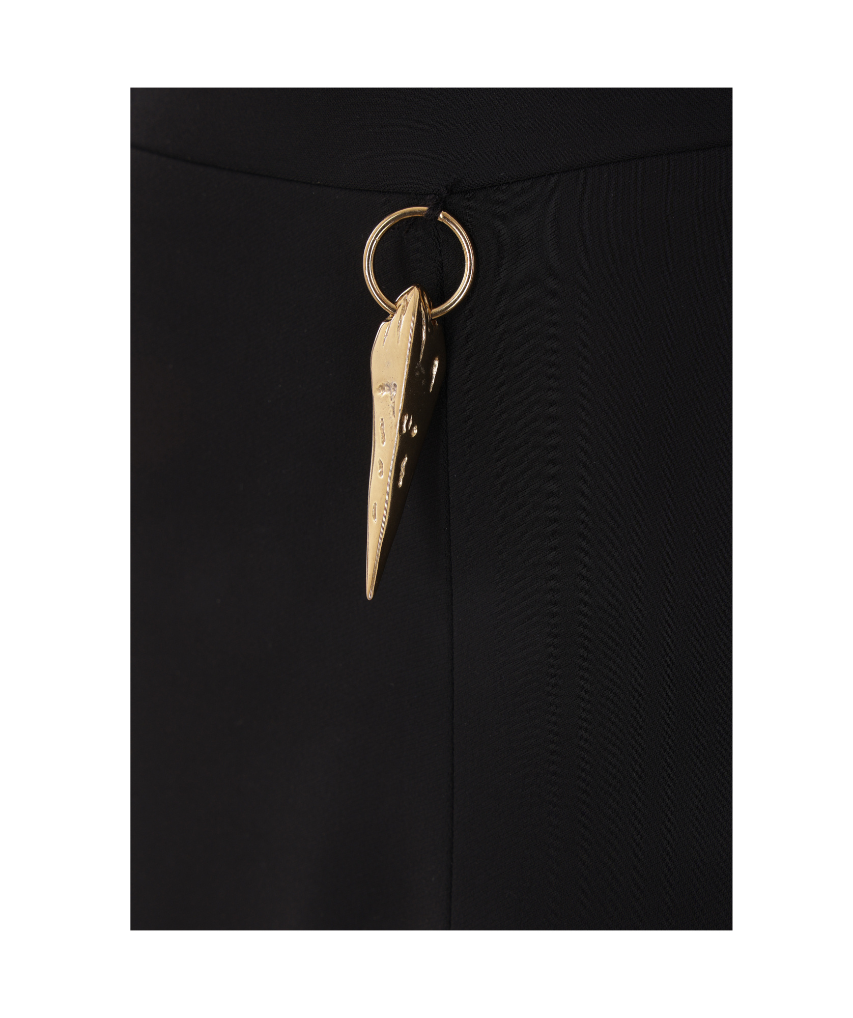 Roberto Cavalli Slit-detailed Midi Skirt In Black