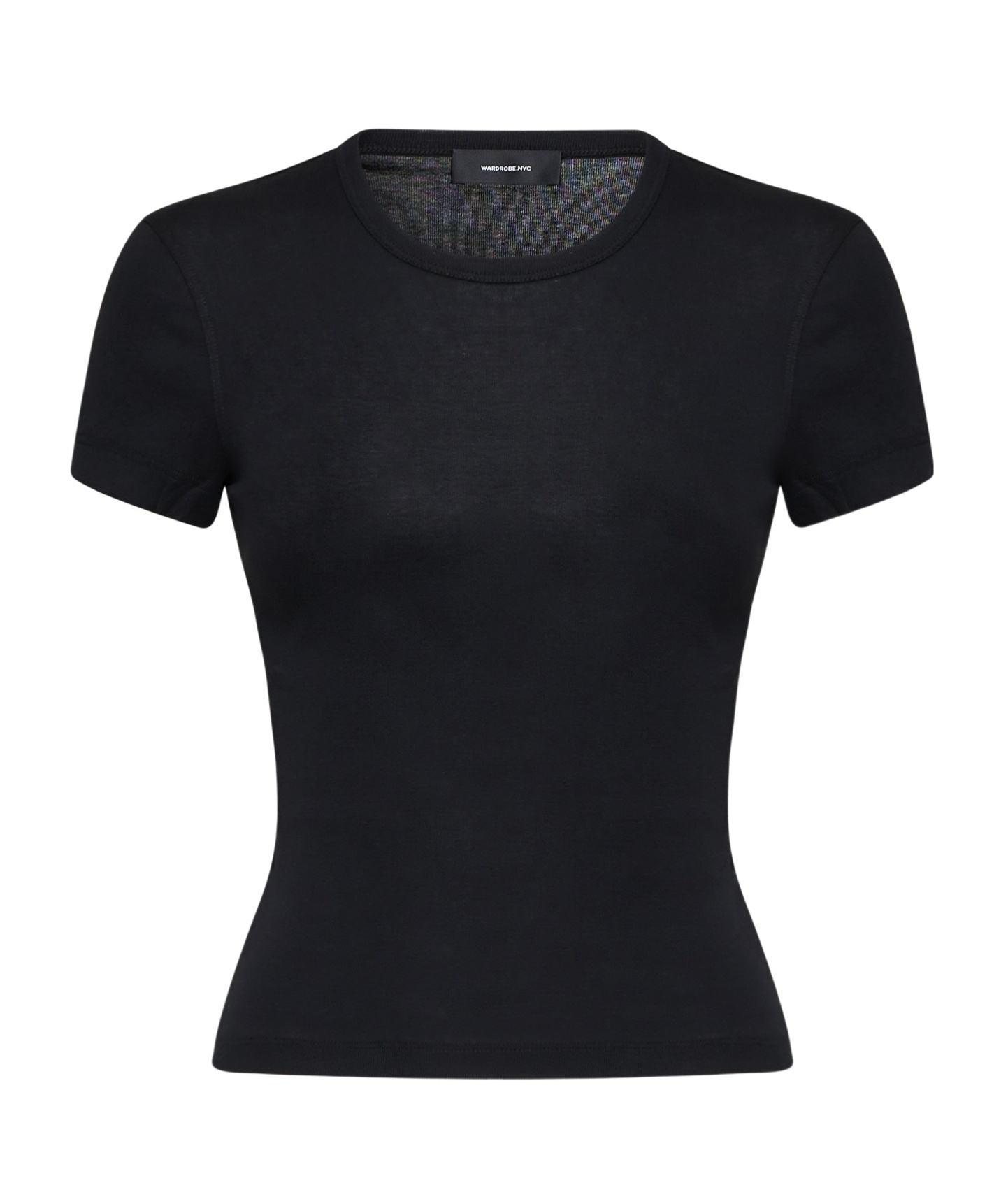 Wardrobe.nyc Round Neck Short Sleeve T-shirt