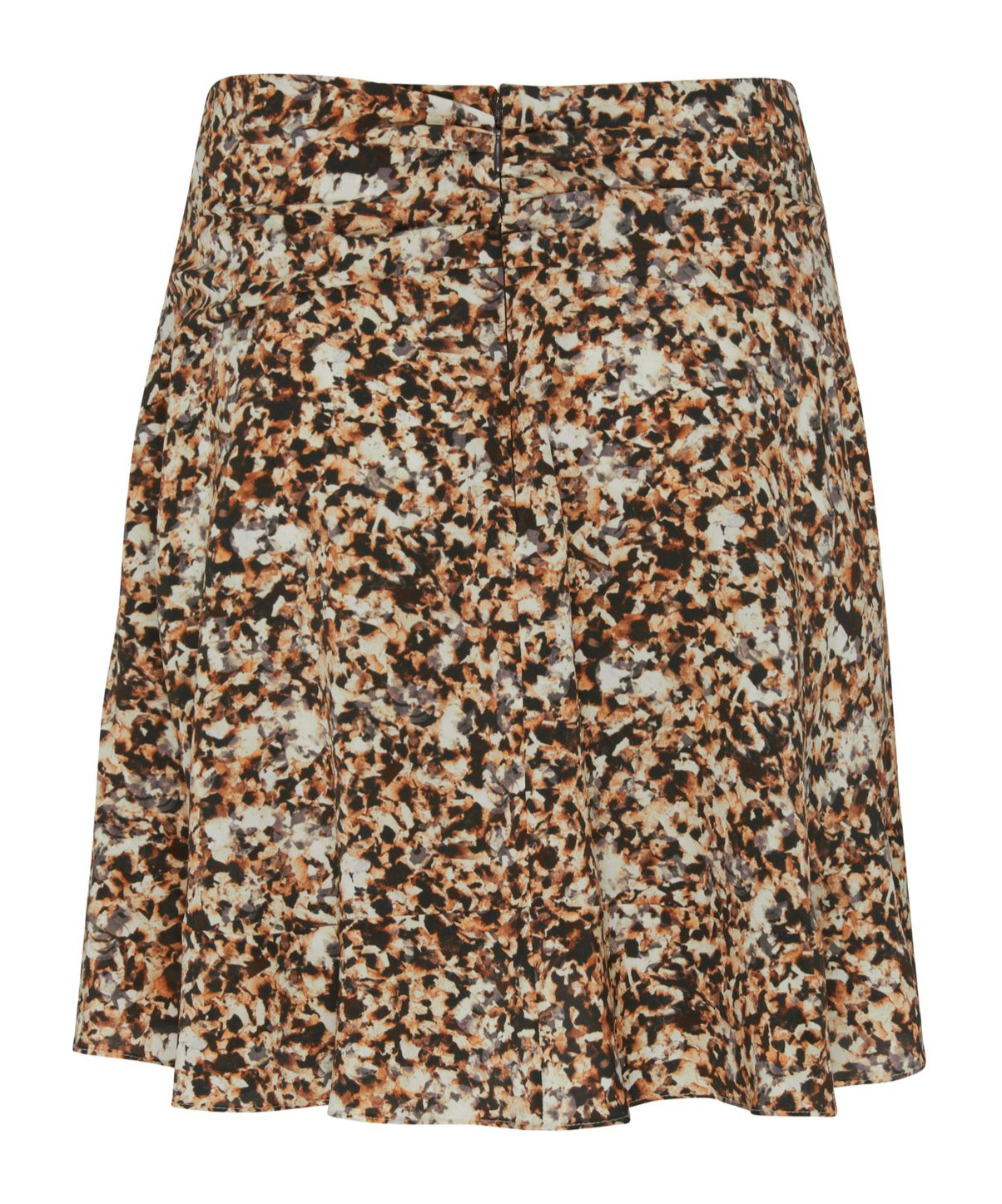 Isabel Marant Ozany Mini Skirt In Ocher/beige
