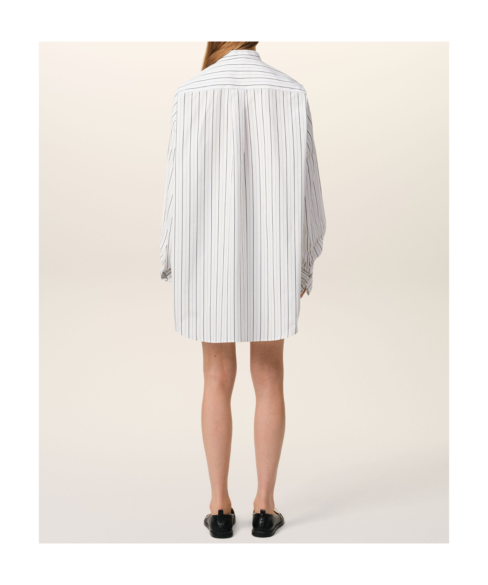 Ami Alexandre Mattiussi Striped Shirt In White