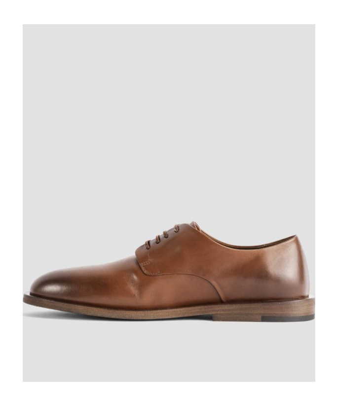 Marsèll Round Head Business Dress Shoes In Brown