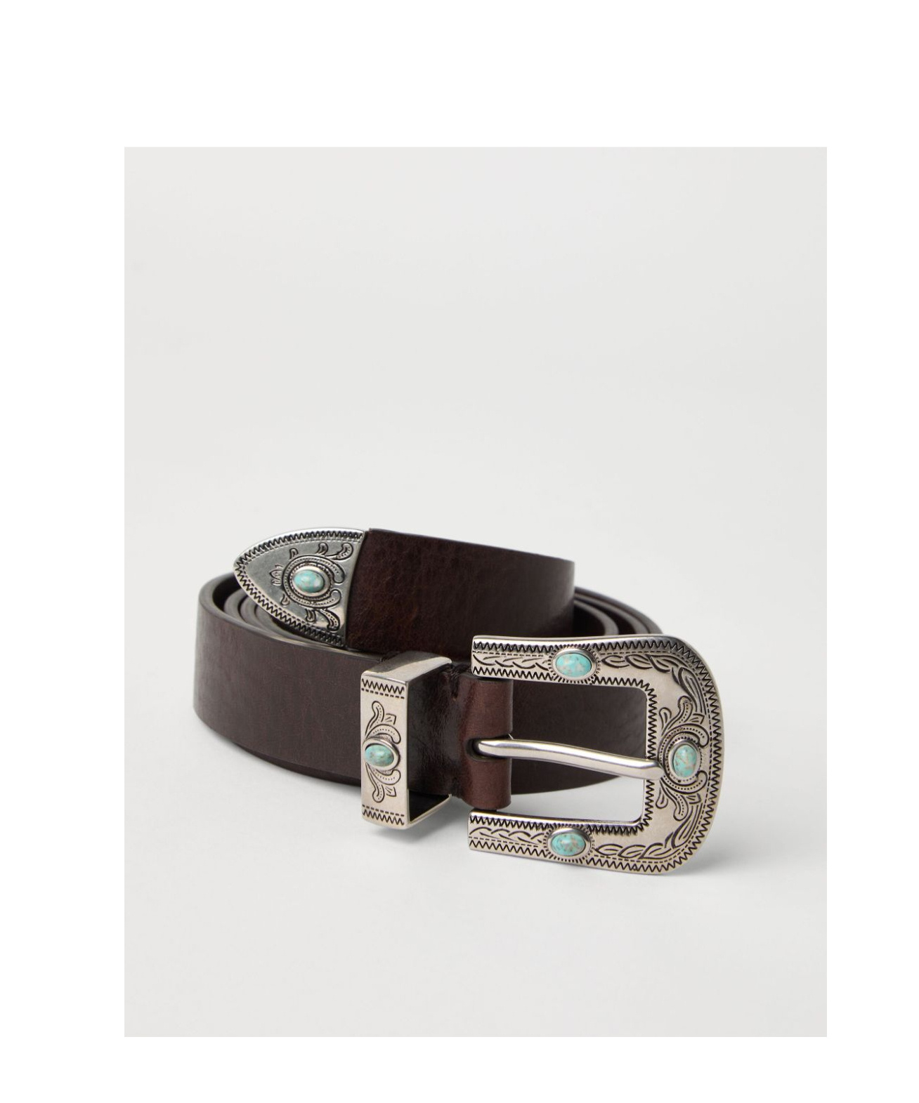 Brunello Cucinelli Leather Belt In Black