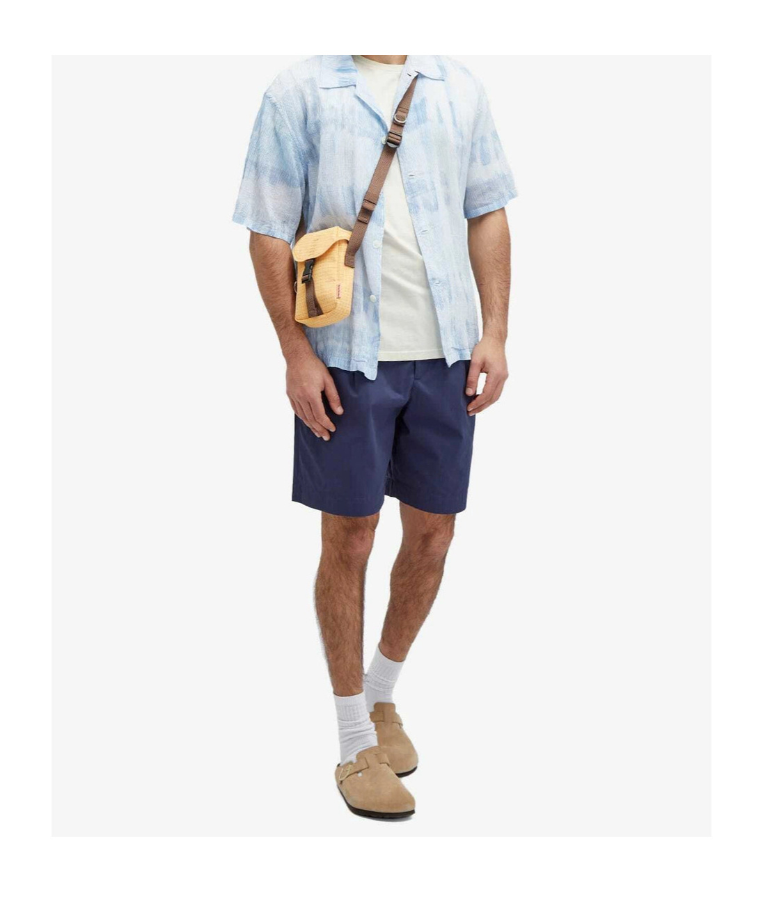 Apc Belt Loop Shorts In Blue