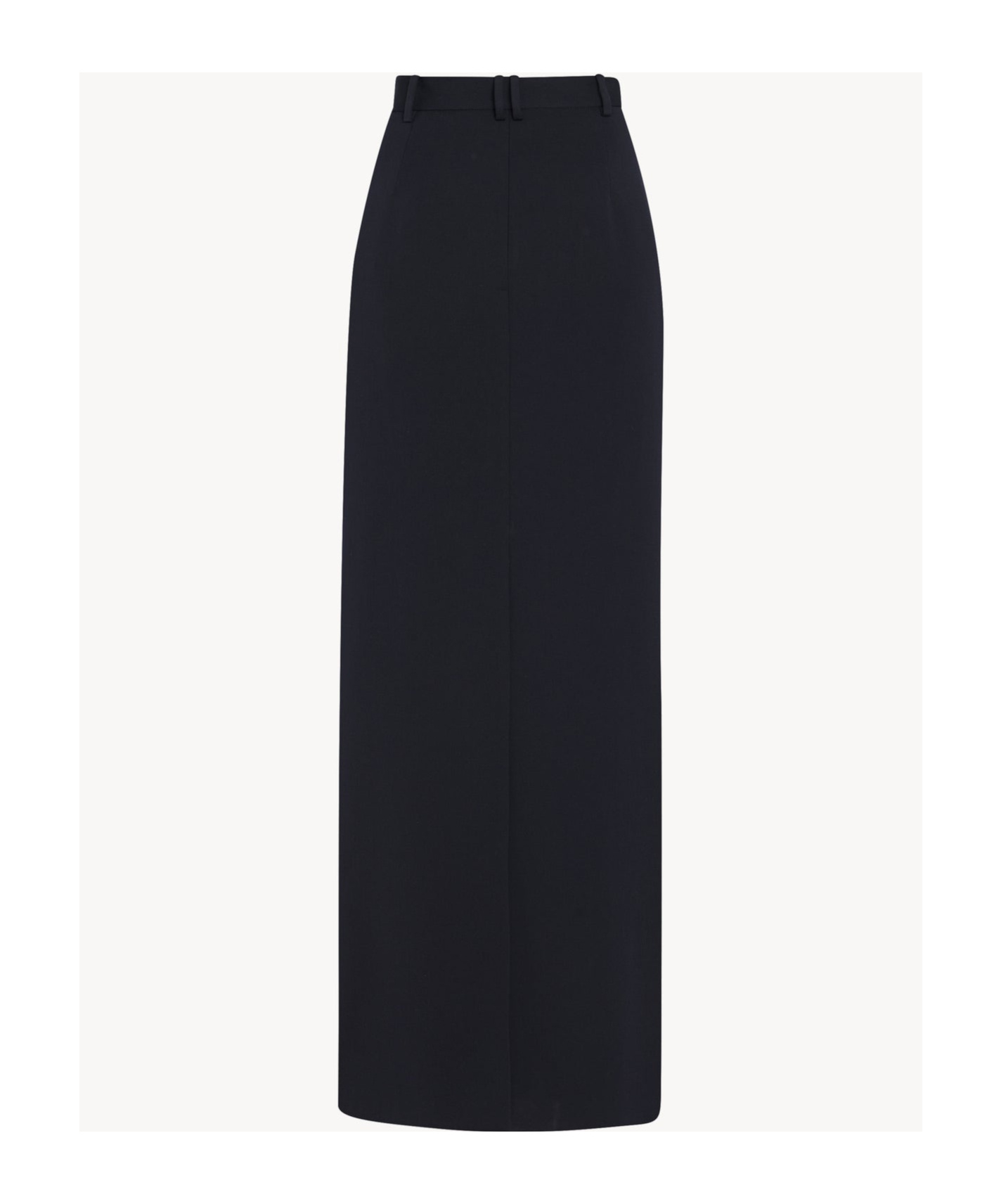The Row A-line Wool Skirt In Black