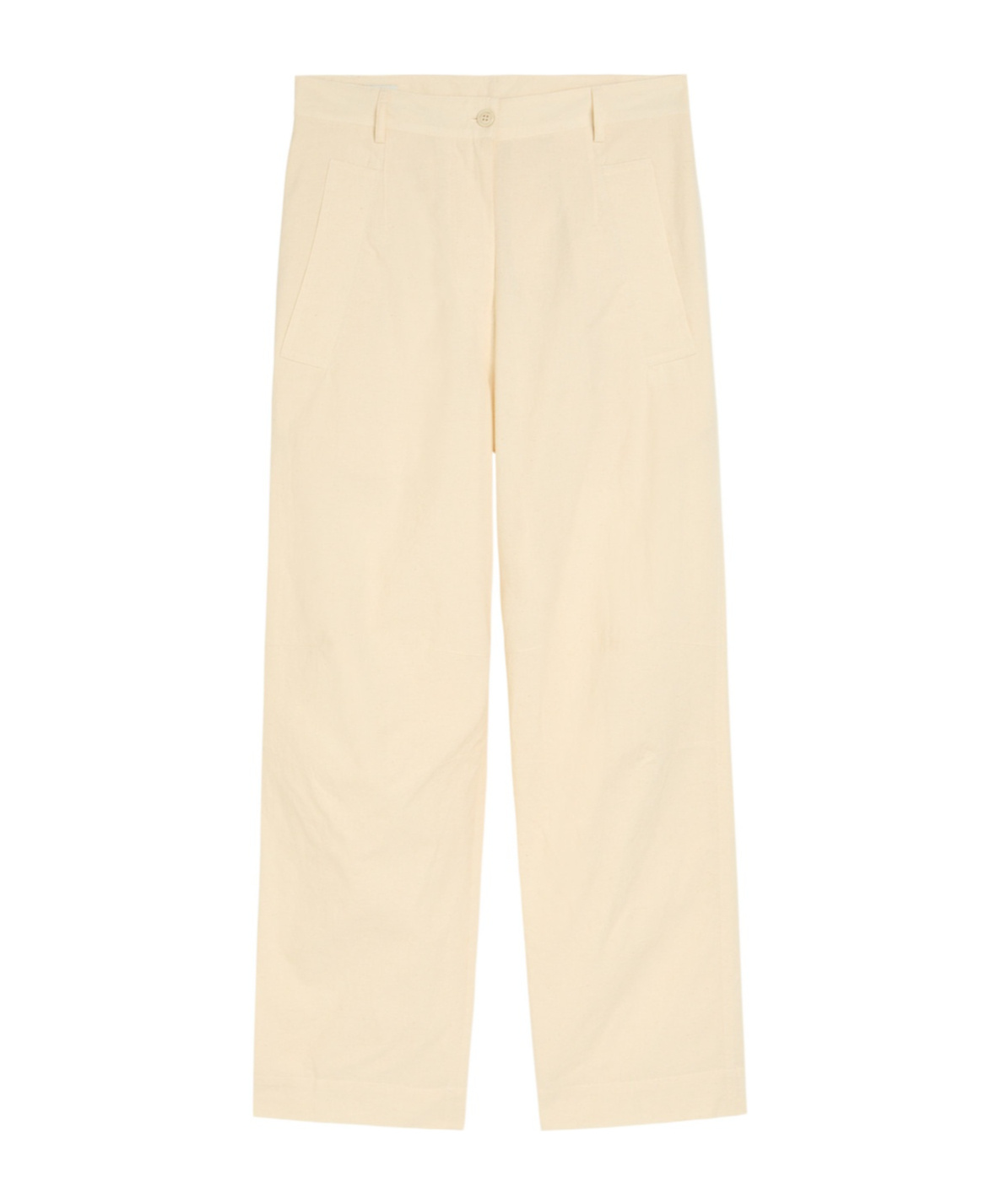 Dries Van Noten Cotton Trousers In Nude