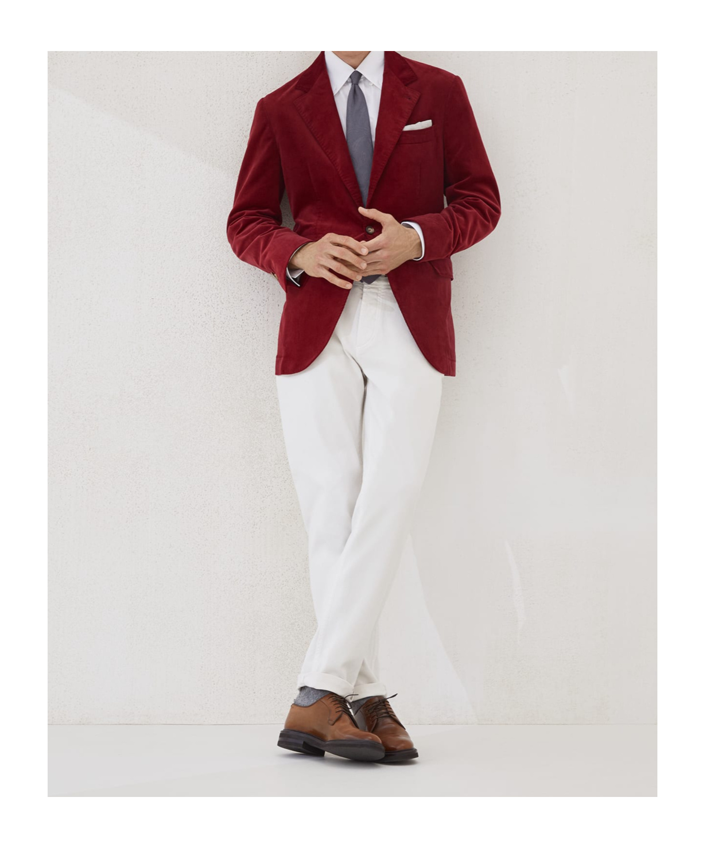 Brunello Cucinelli Logo-patch Jeans In White