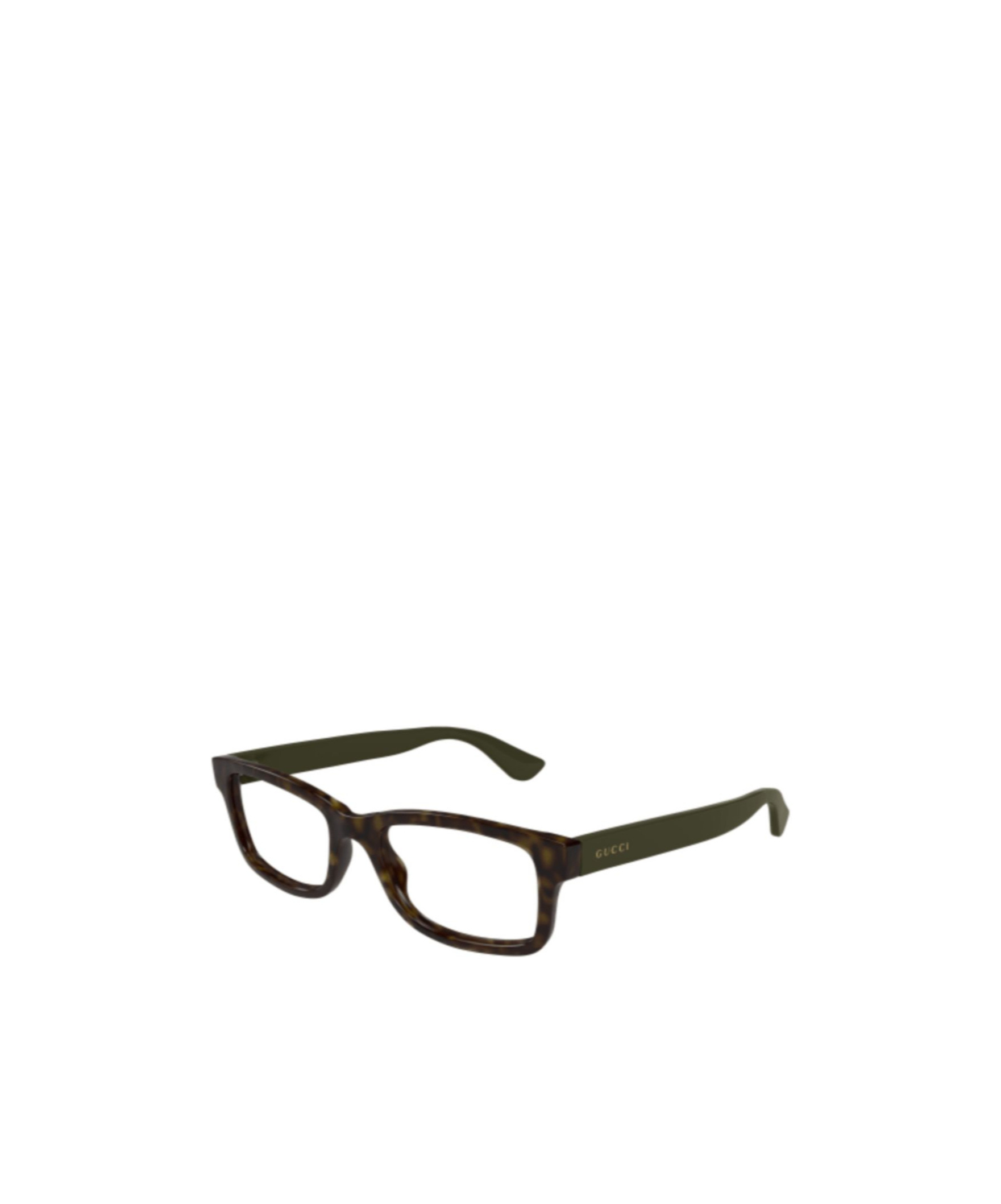 Gucci Tortoiseshell Logo-engraved Glasses In Black