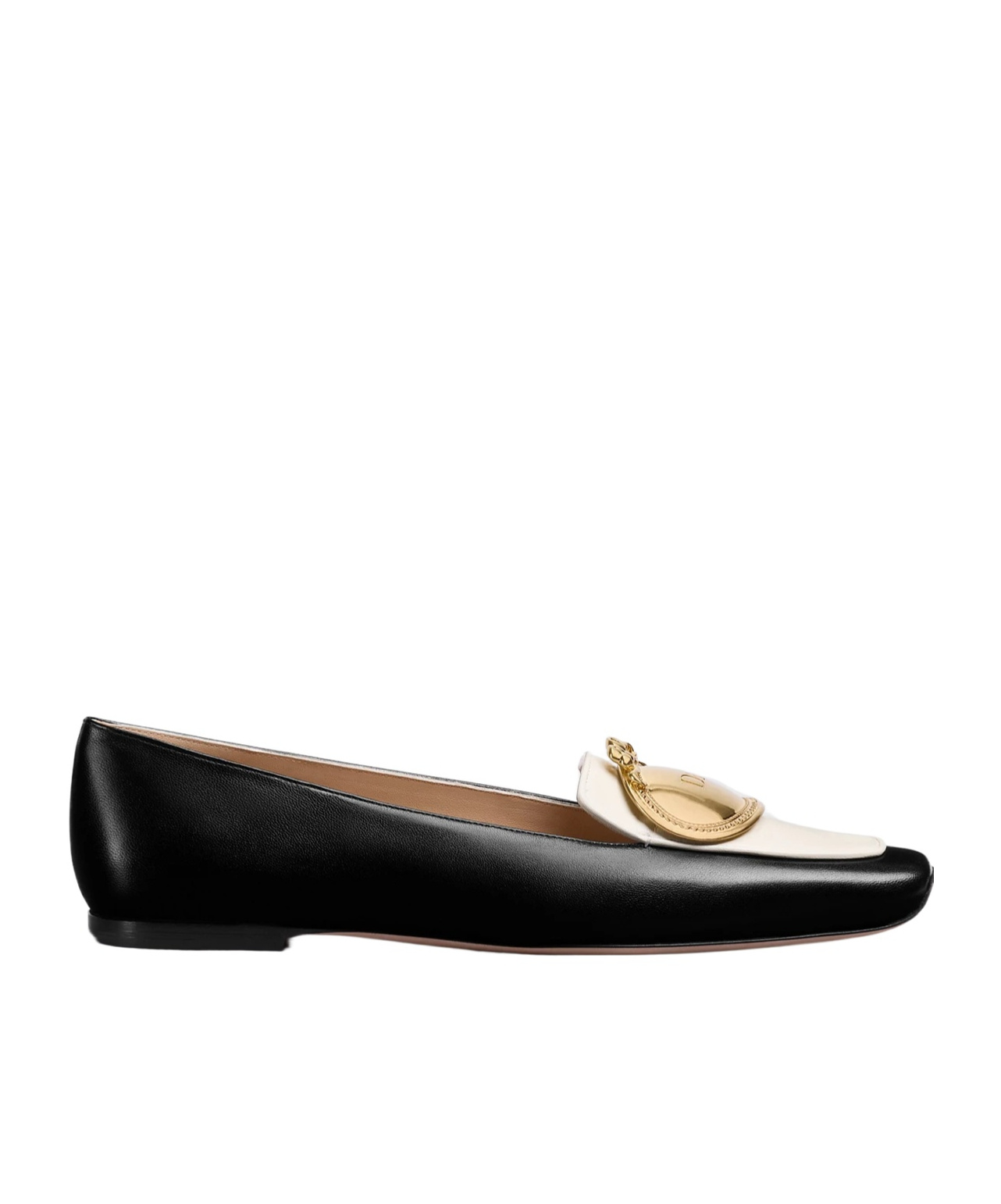Dior Médaillon Loafer In Black