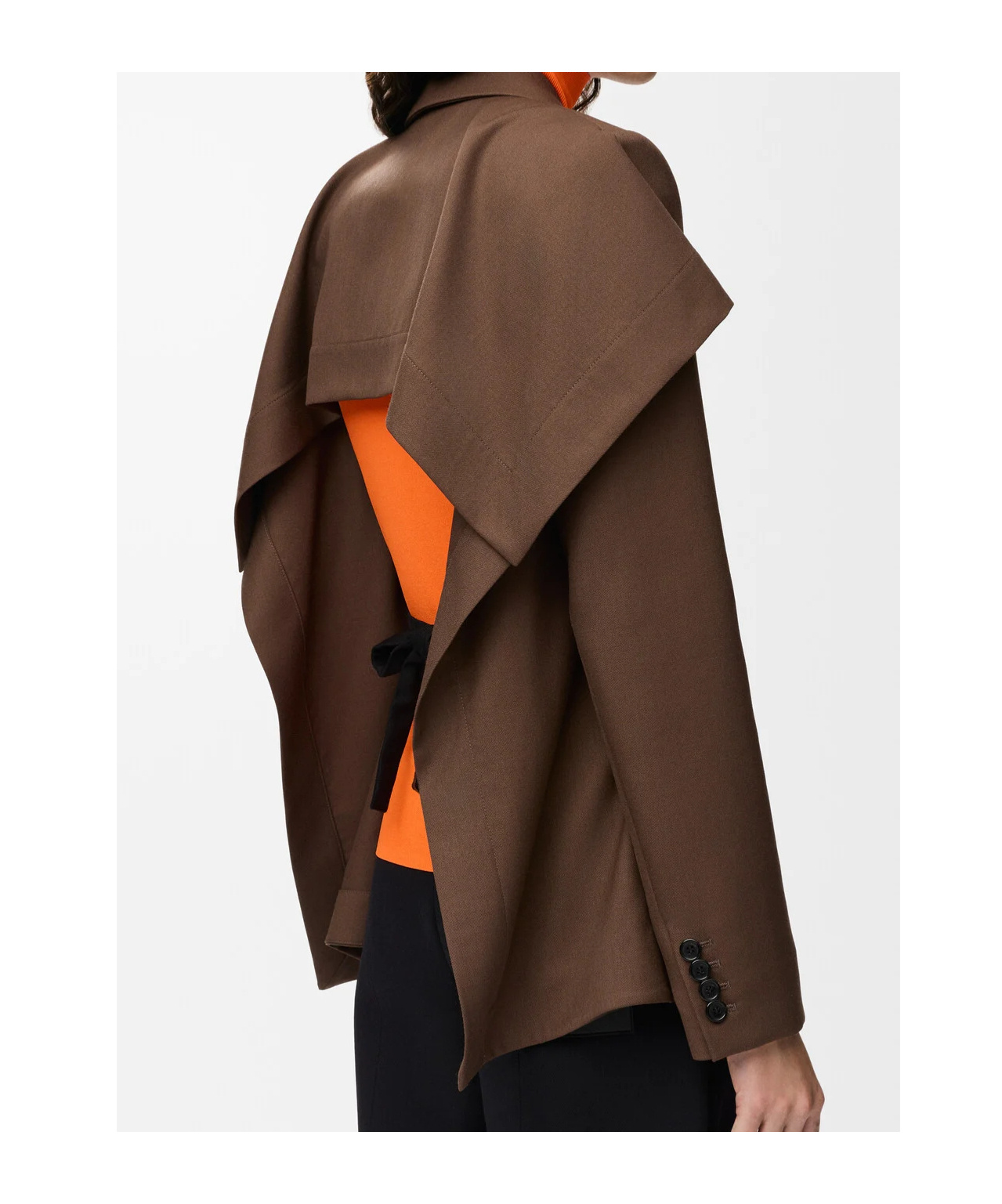 Loewe Jacket In Wool In Brown