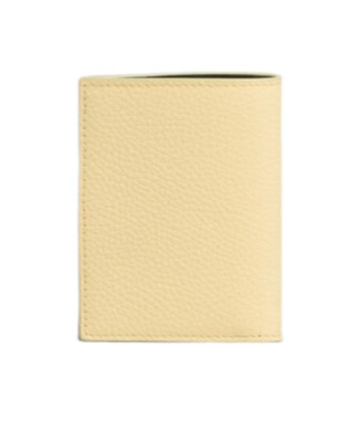 Marni Venice Bi-fold Leather Wallet In Neutral