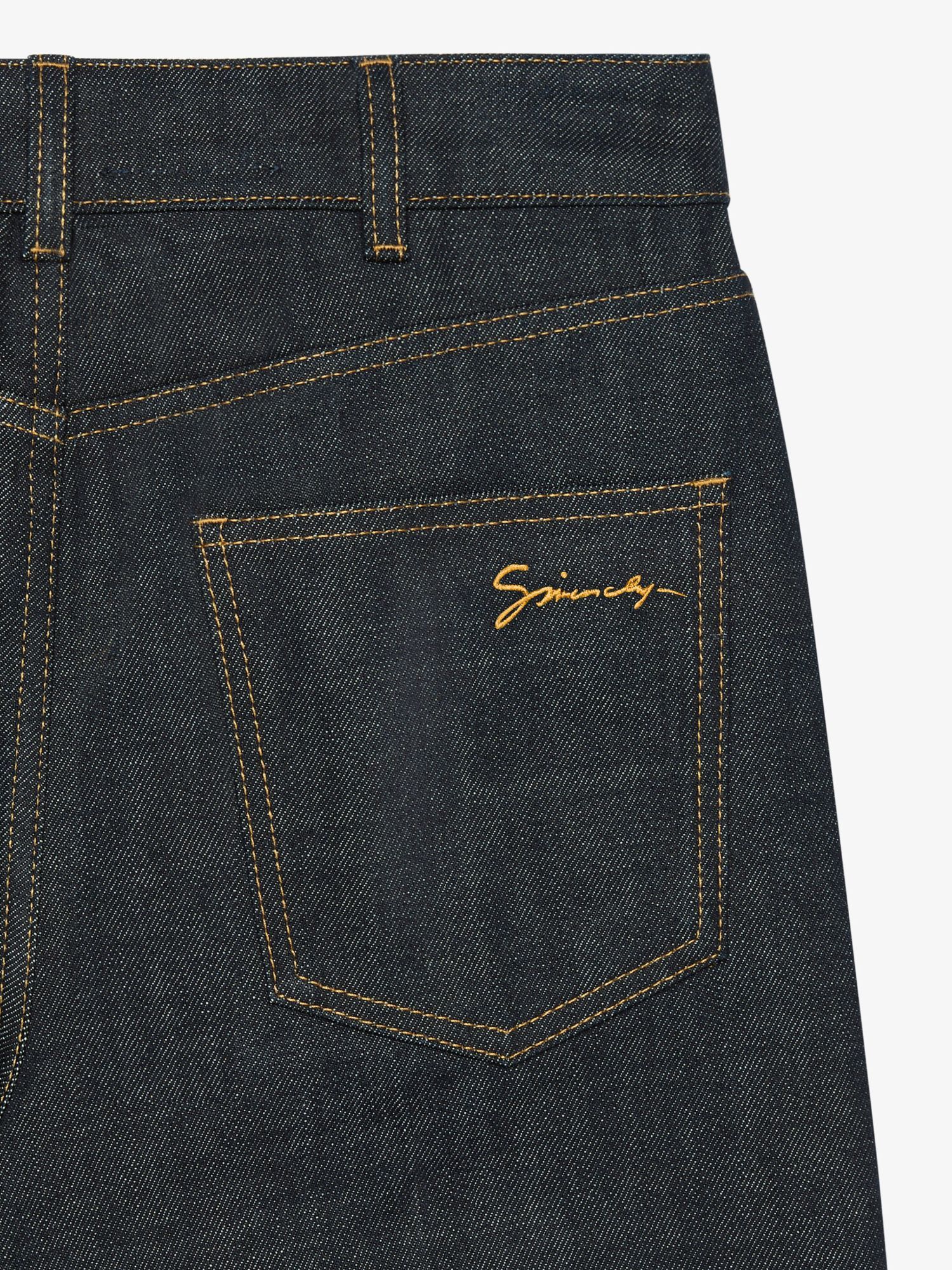Givenchy Jean Droit En Denim In Blue