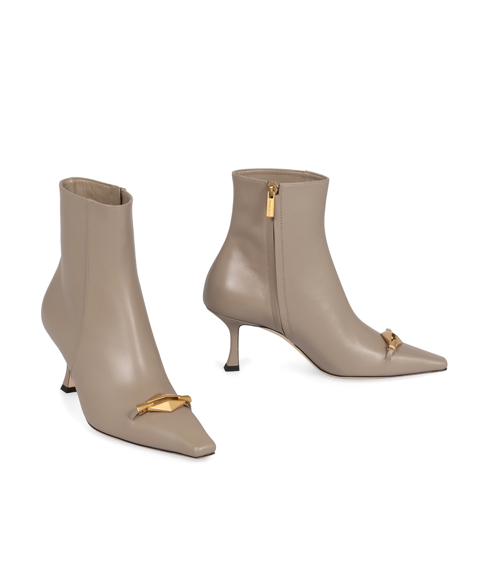 Jimmy Choo Ryker 70 Anke Boots In Nude