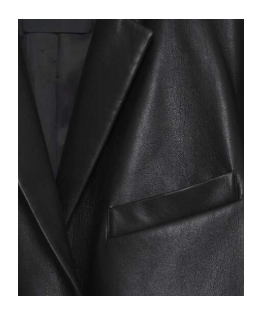ANINE BING ANINE BING QUINN LEATHER COAT
