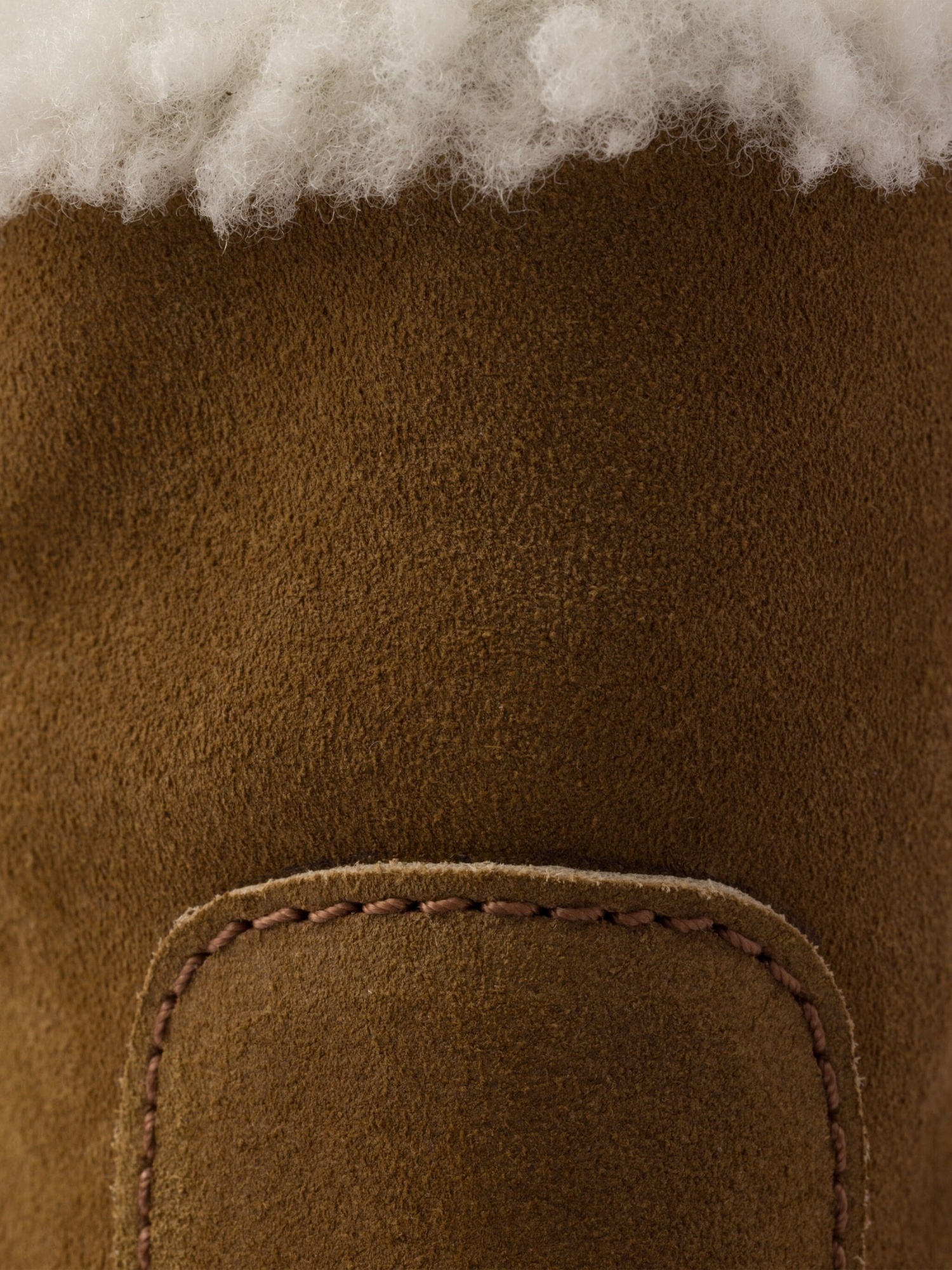 Prada Triangle Logo Suede Snow Boots In Brown
