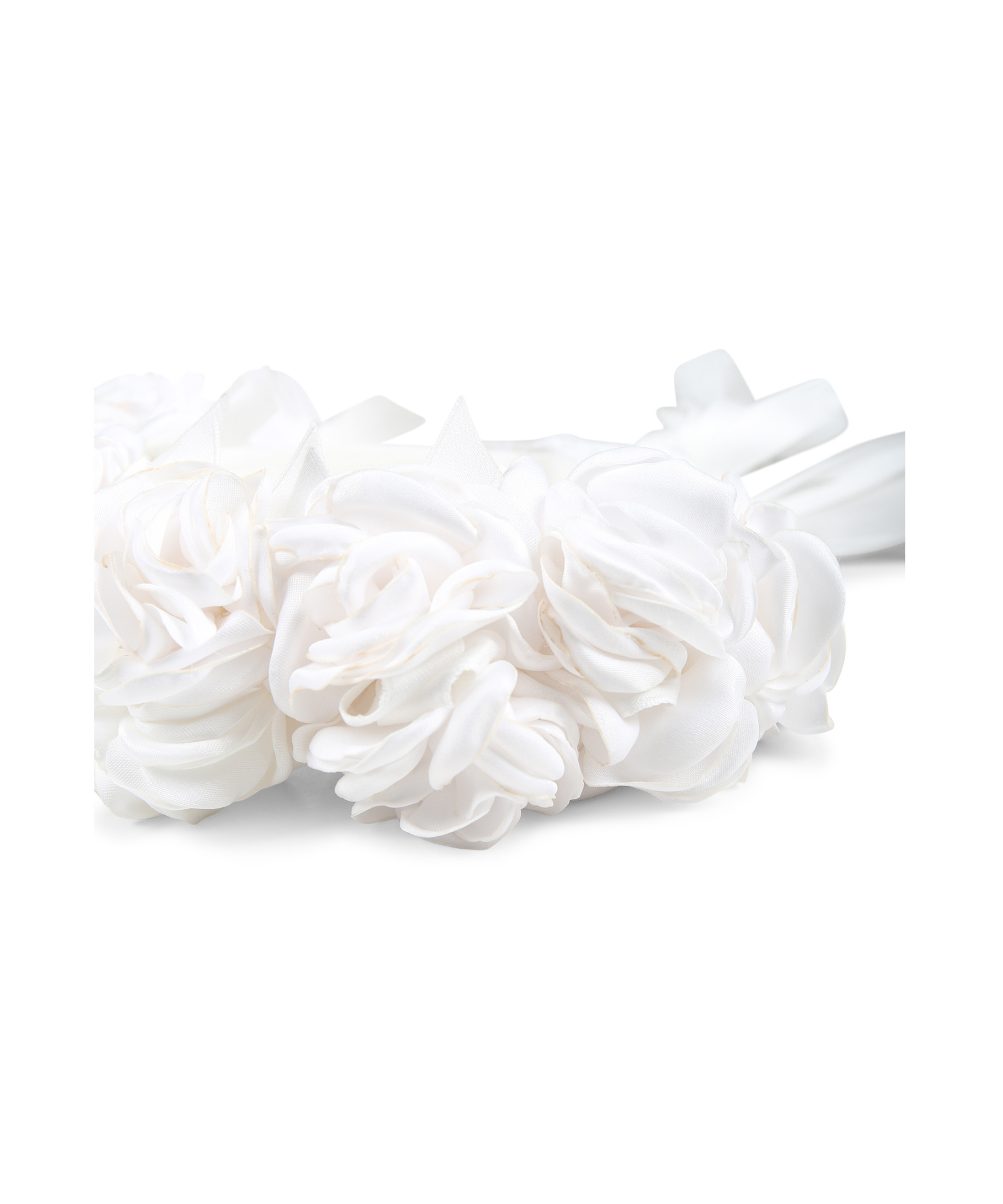 Monnalisa Bow Headband In White