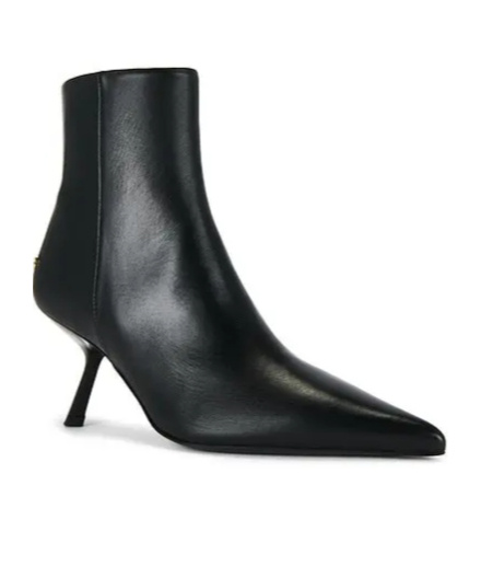 Anine Bing Pointed Ankle Boots In Black