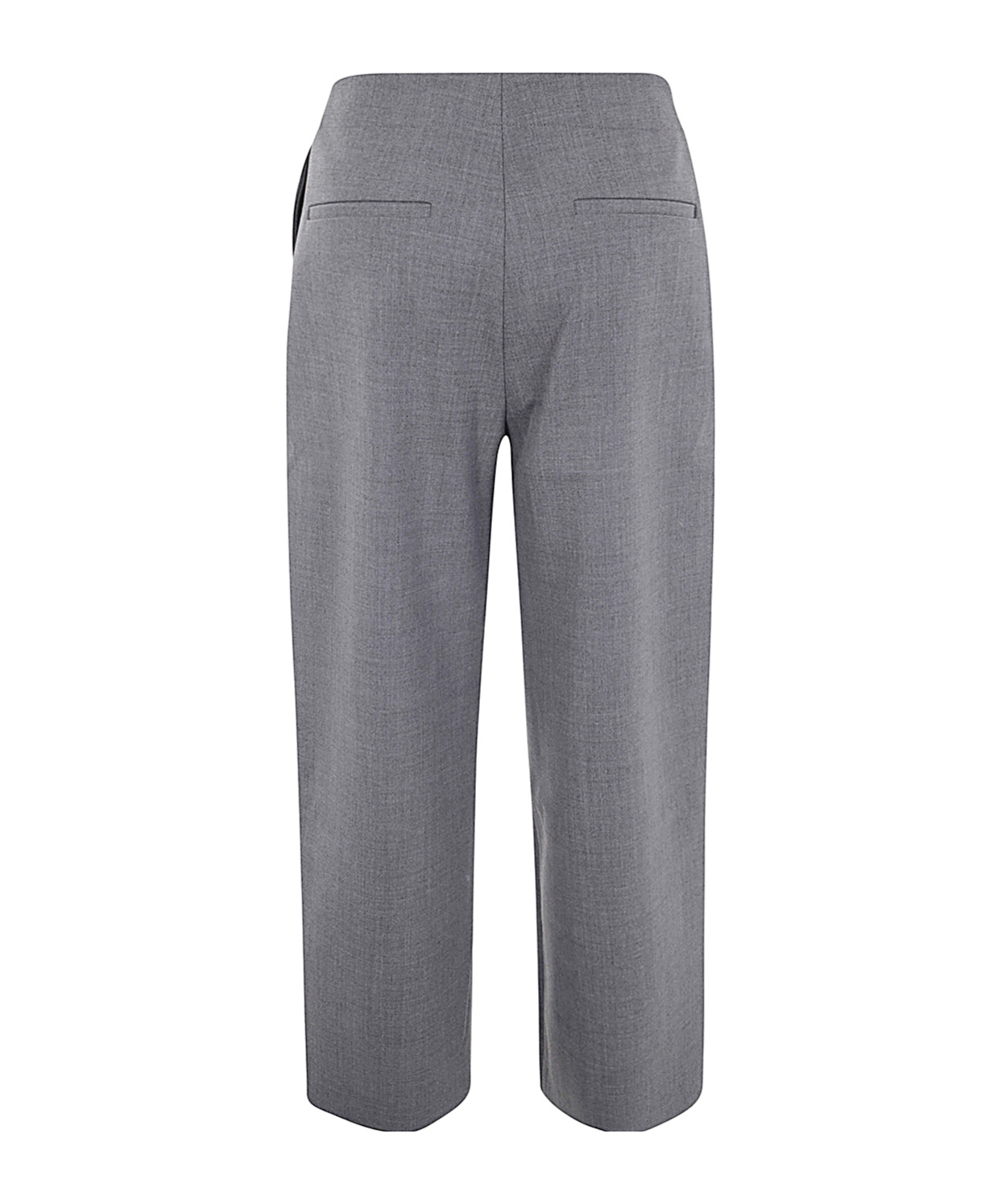 Studio Nicholson Deep Pleat Volume Ankle Crop Clothing In Gray