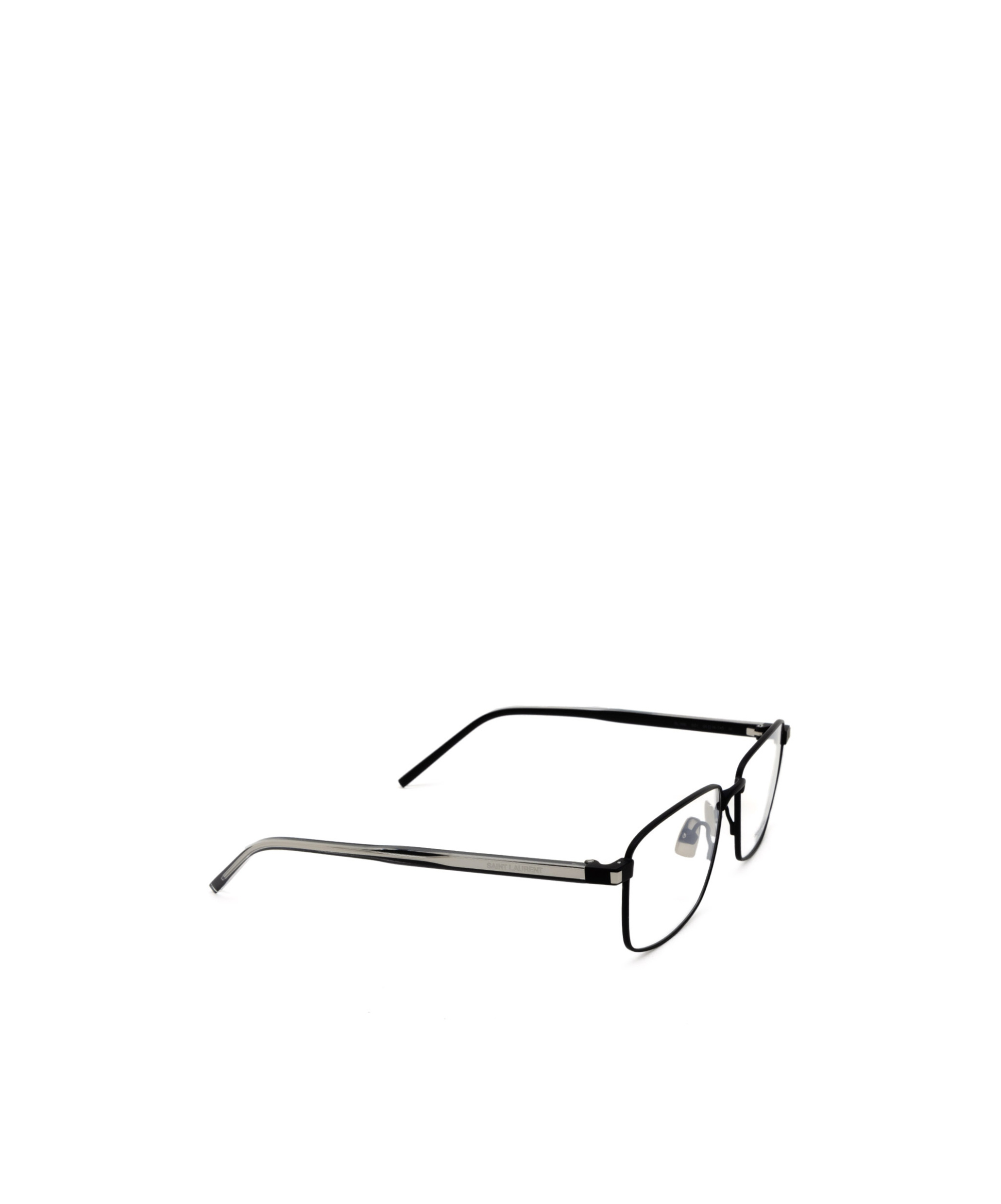 Saint Laurent Square-frame Glasses In White