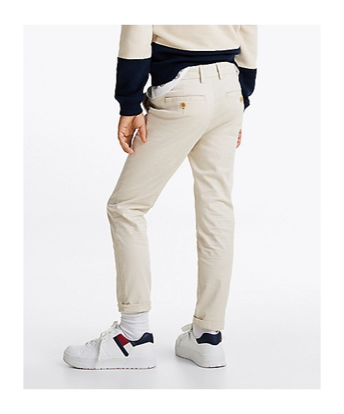 Tommy Hilfiger 1985 Collection Slim Twill Chinos In Classic Beige